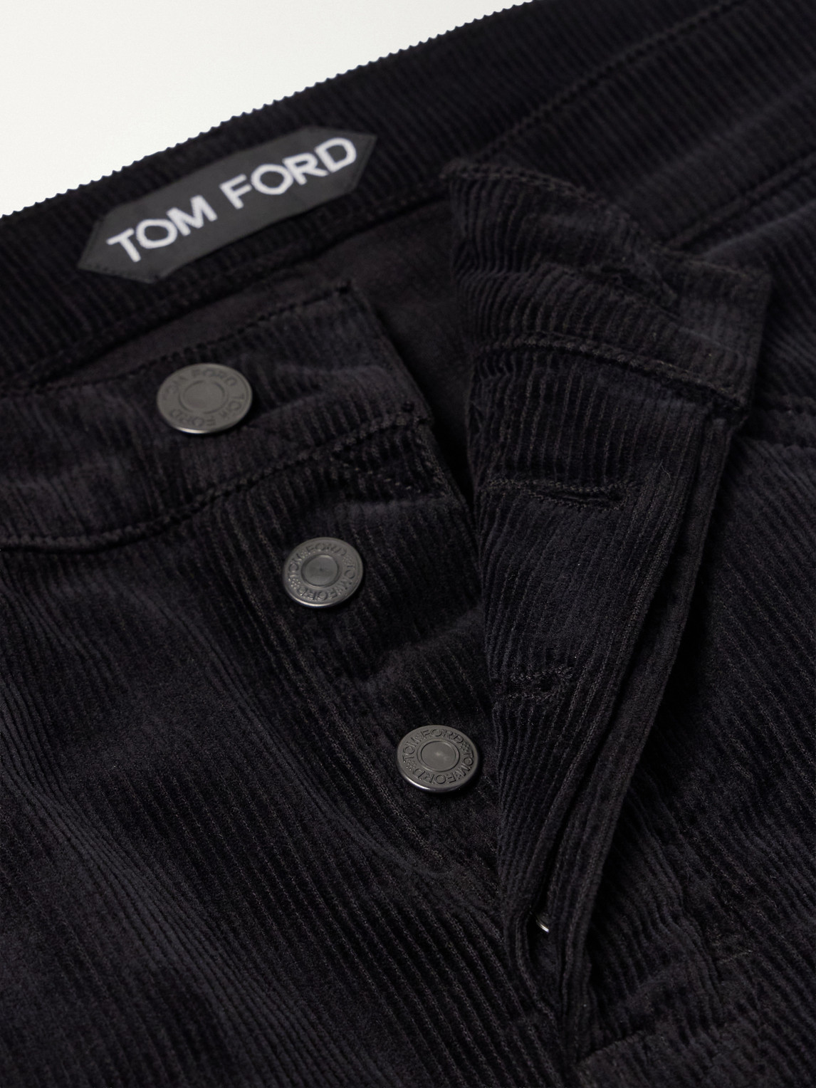 Slim-Fit Cotton-Blend Corduroy