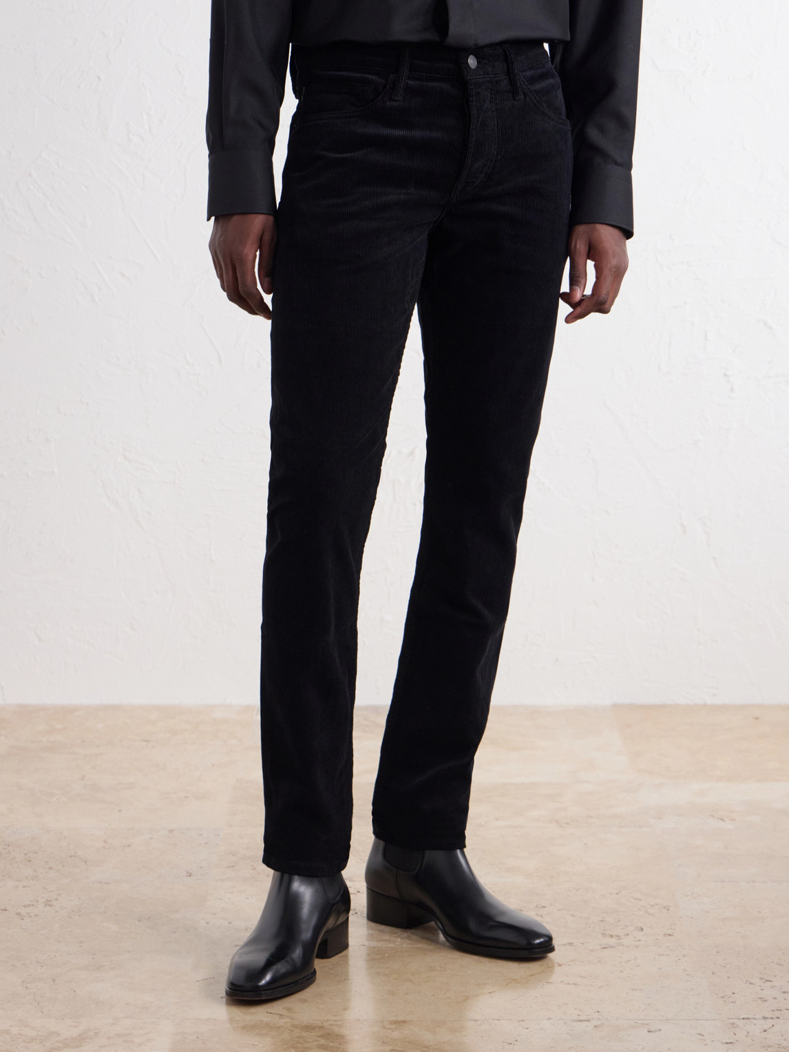 Slim-Fit Cotton-Blend Corduroy