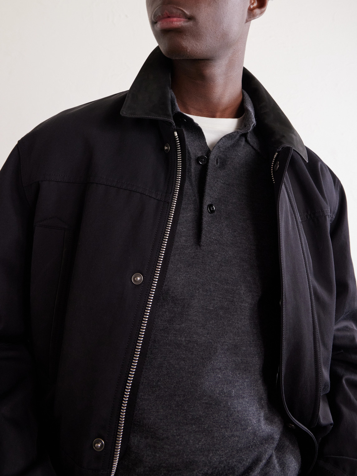 Tom Ford Cashmere and Silk-Polo Shirt - Men | Thumbnail 5 Tom Ford Cashmere and Silk-Polo Shirt - Men | Thumbnail 5