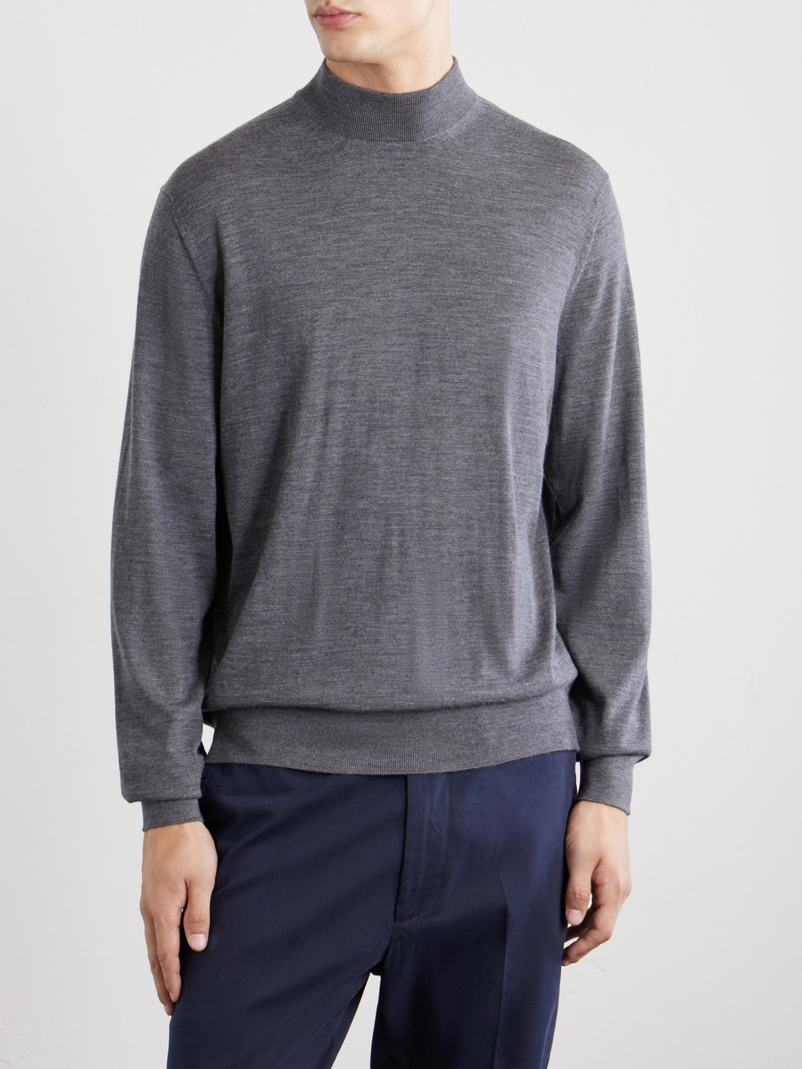 Wool Rollneck Sweater