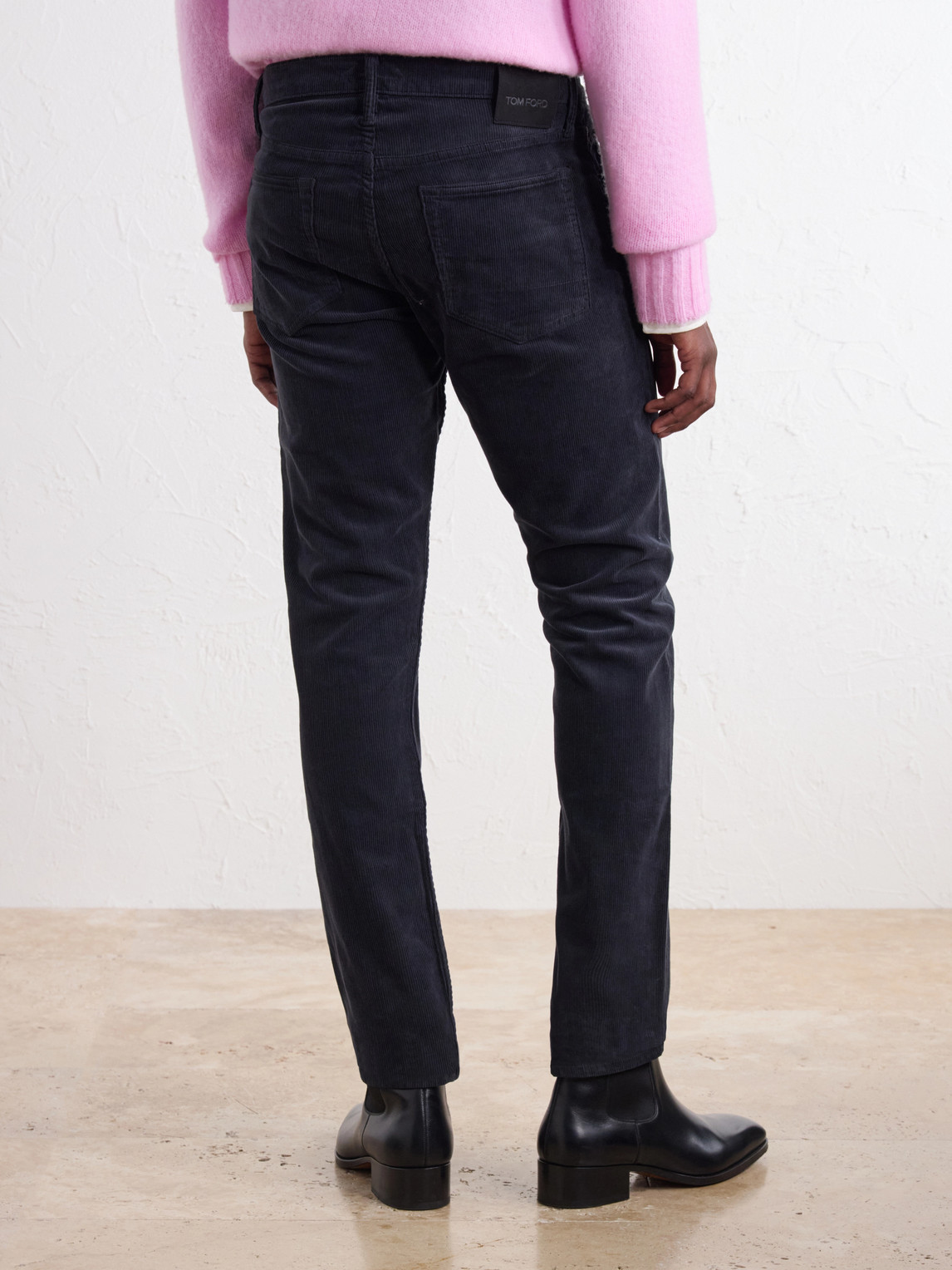 Slim-Fit Cotton-Blend Corduroy