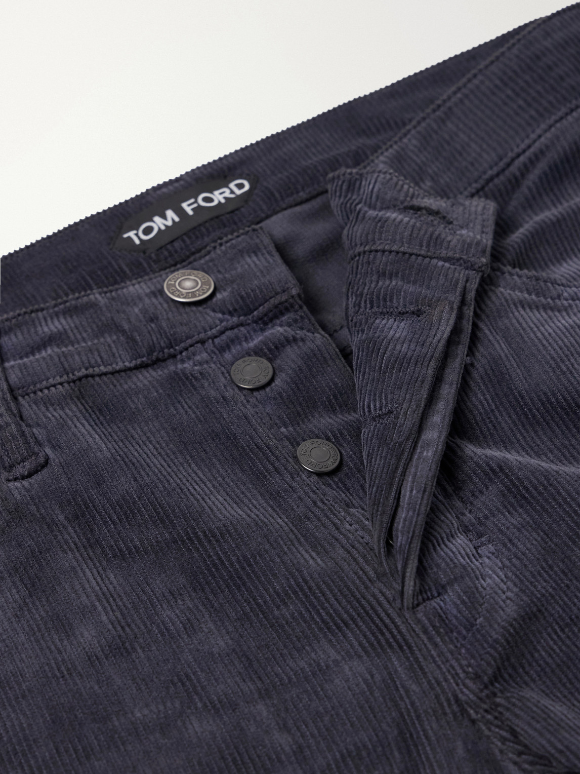 Slim-Fit Cotton-Blend Corduroy
