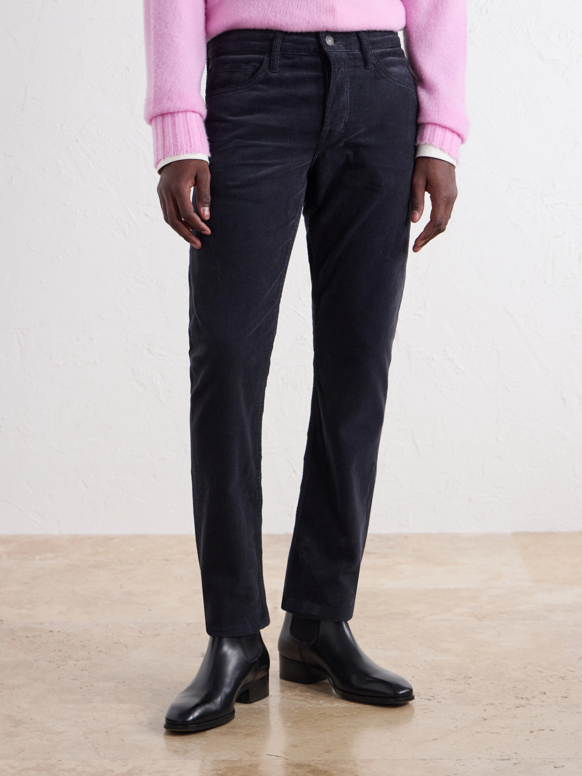 Slim-Fit Cotton-Blend Corduroy