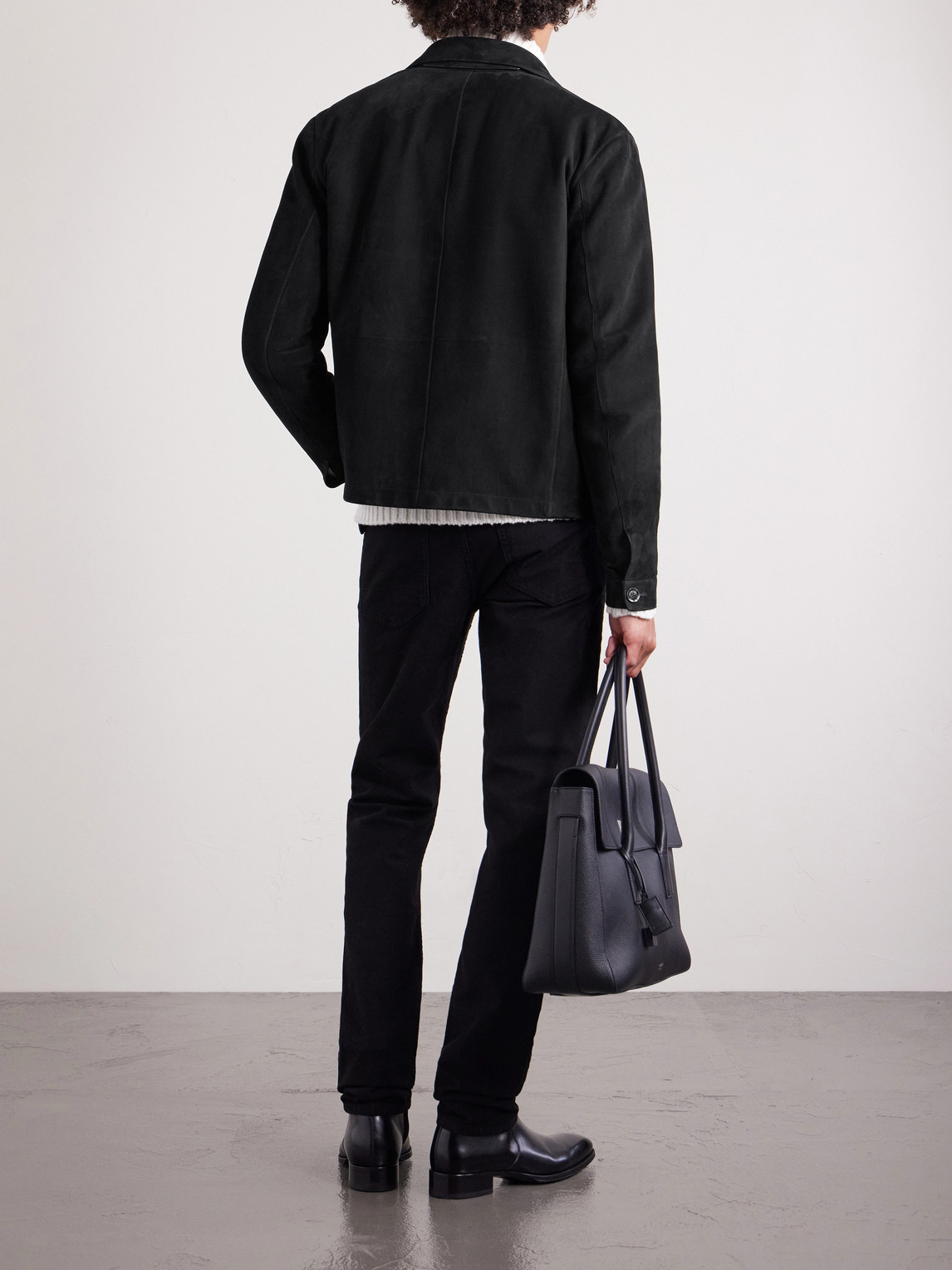 Suede Field Jacket