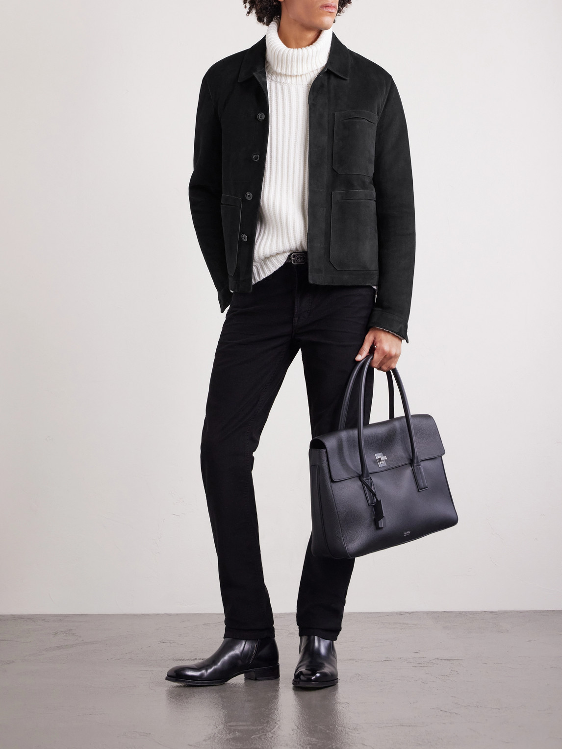Suede Field Jacket