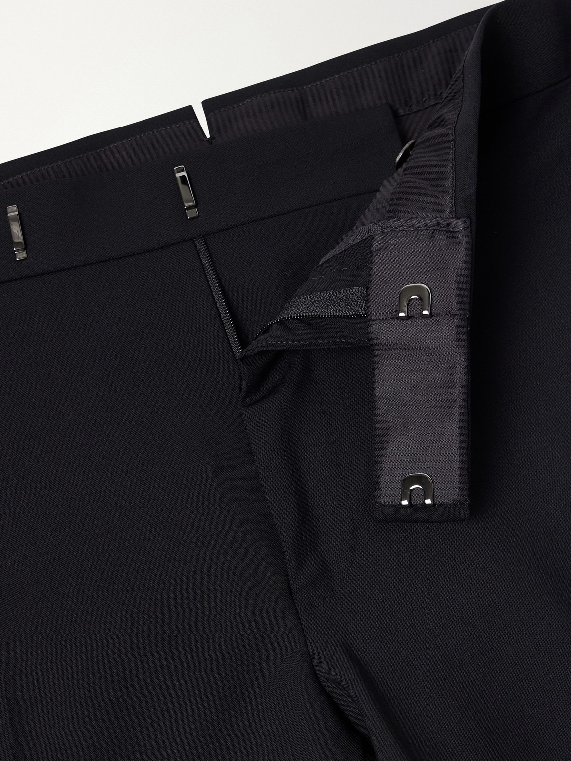 Shelton Straight-Leg Stretch-Wool Trousers