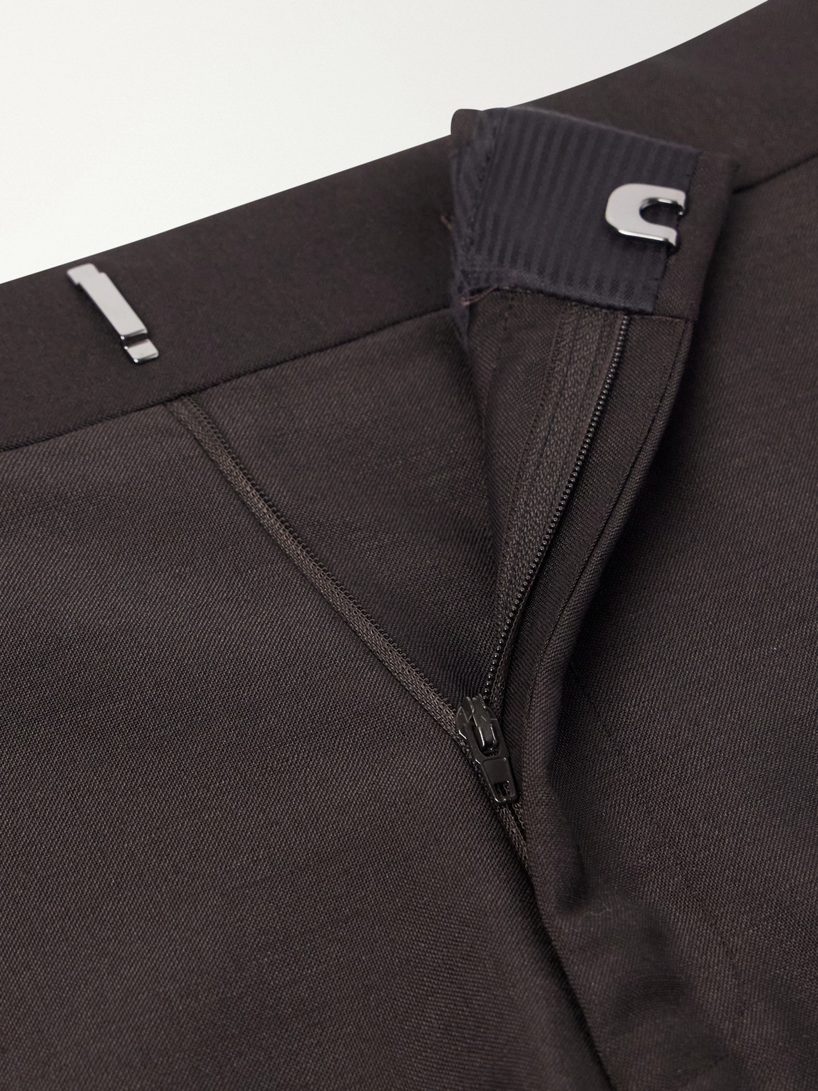 O'Connor Straight-Leg Mohair And Wool-Blend Suit Trousers