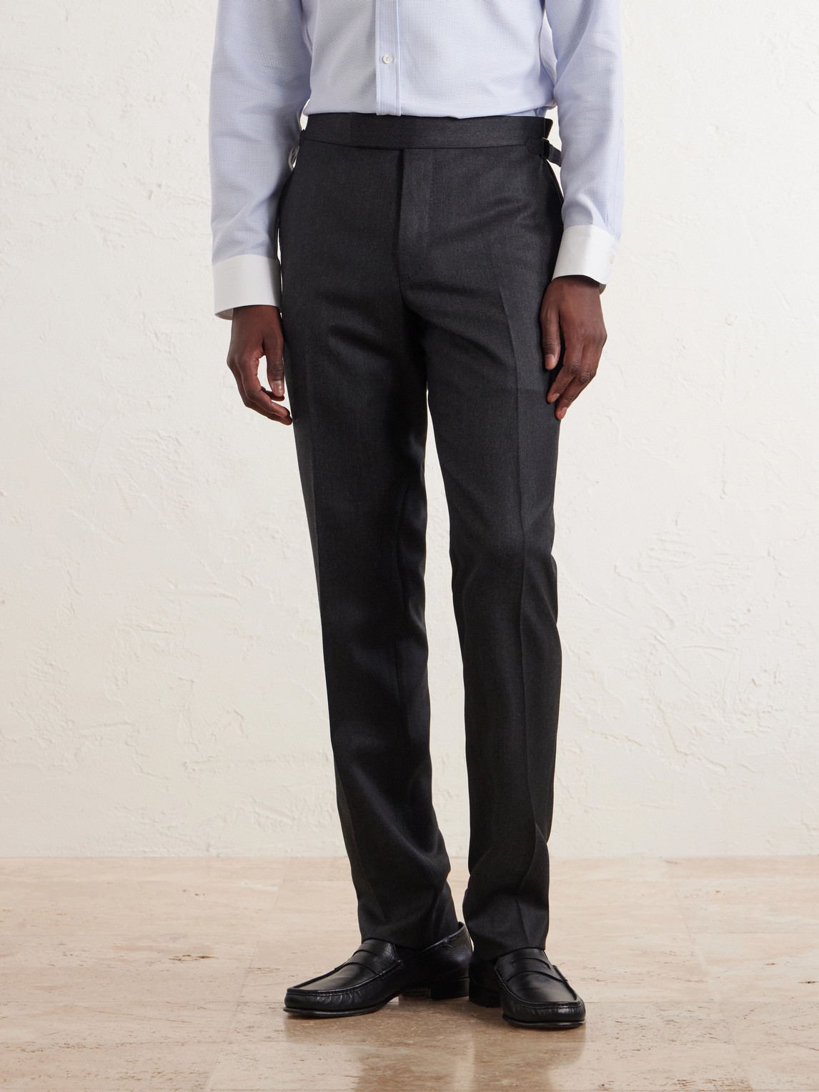 Tom Ford Shelton Straight-Leg Wool-Twill Suit Trousers - Men | Thumbnail 3 Tom Ford Shelton Straight-Leg Wool-Twill Suit Trousers - Men | Thumbnail 3
