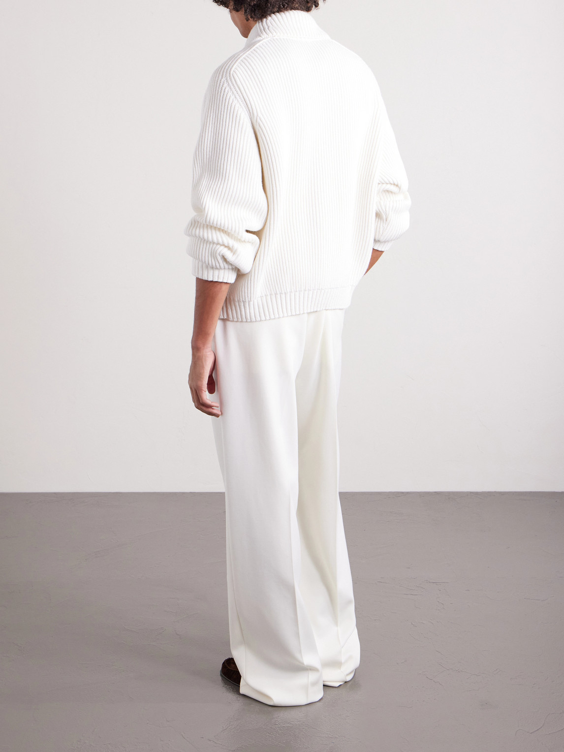 Cashmere And Cotton-Blend Cardigan