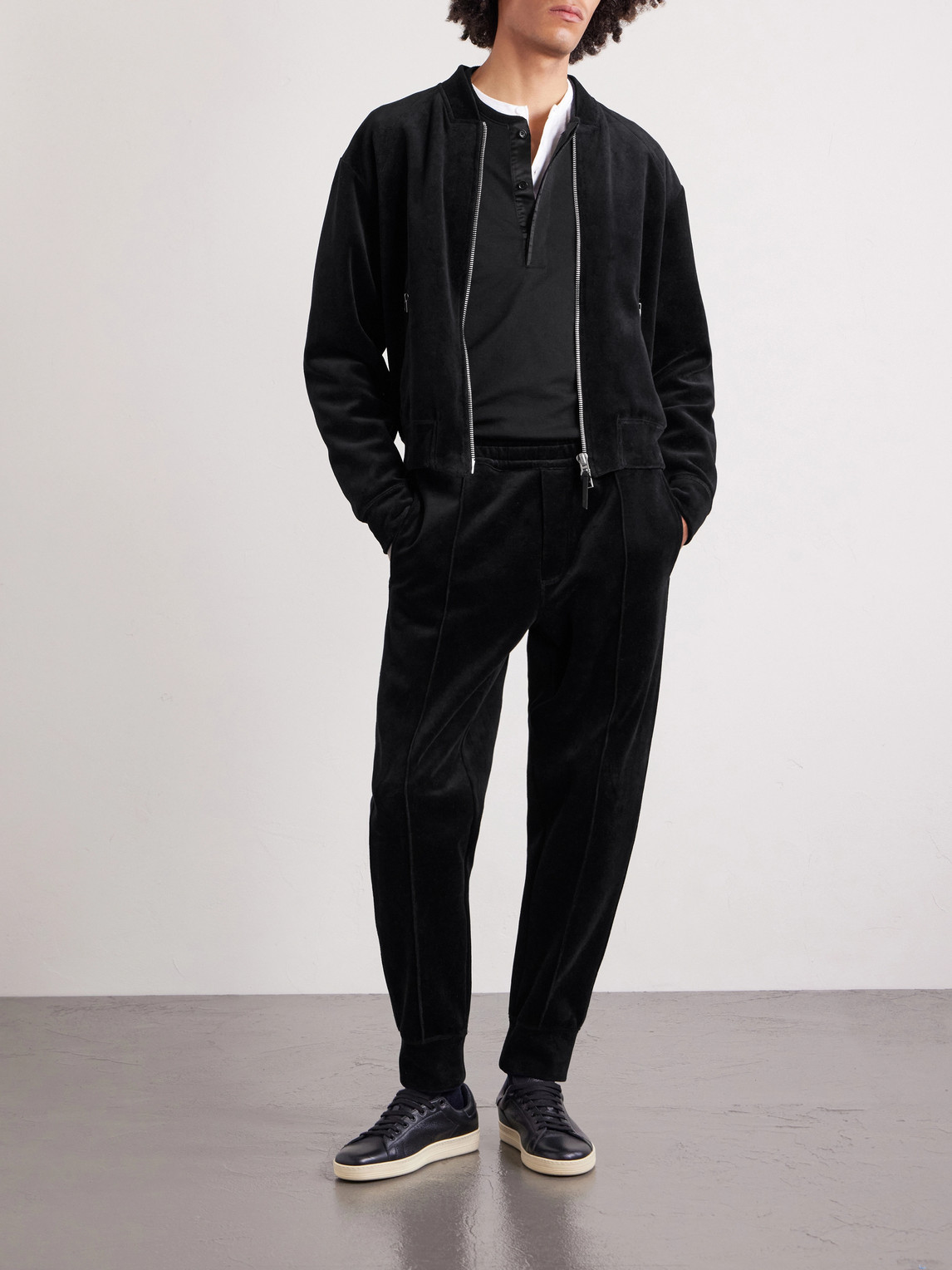 Slim-Fit Cashmere, Wool And Silk-Blend Sweatshirt