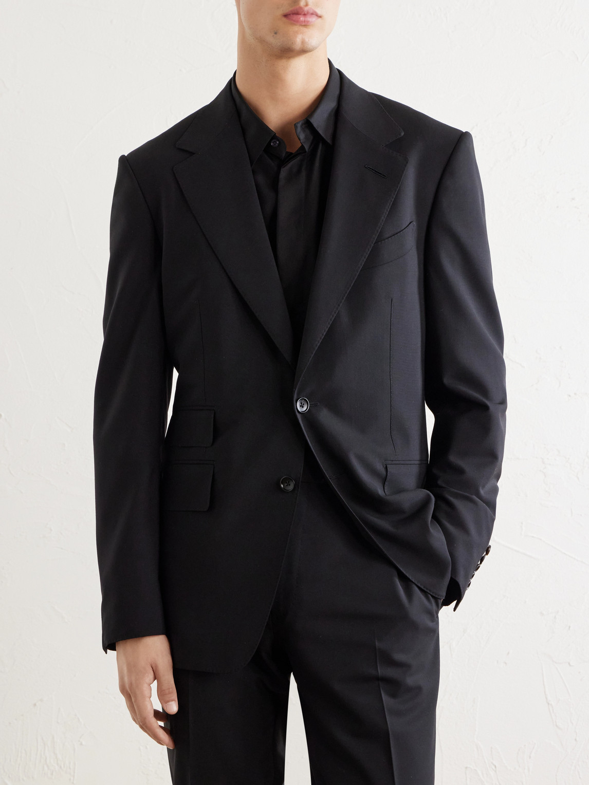 Shelton Stretch-Wool Jacket