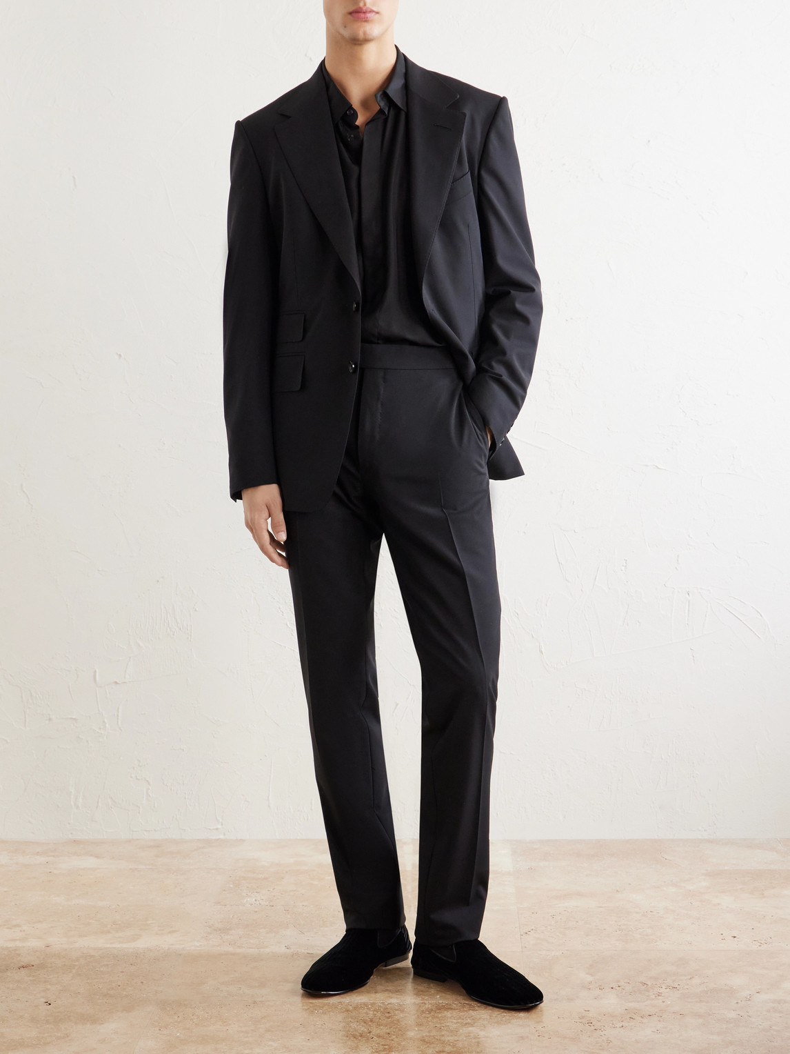 Shelton Stretch-Wool Jacket