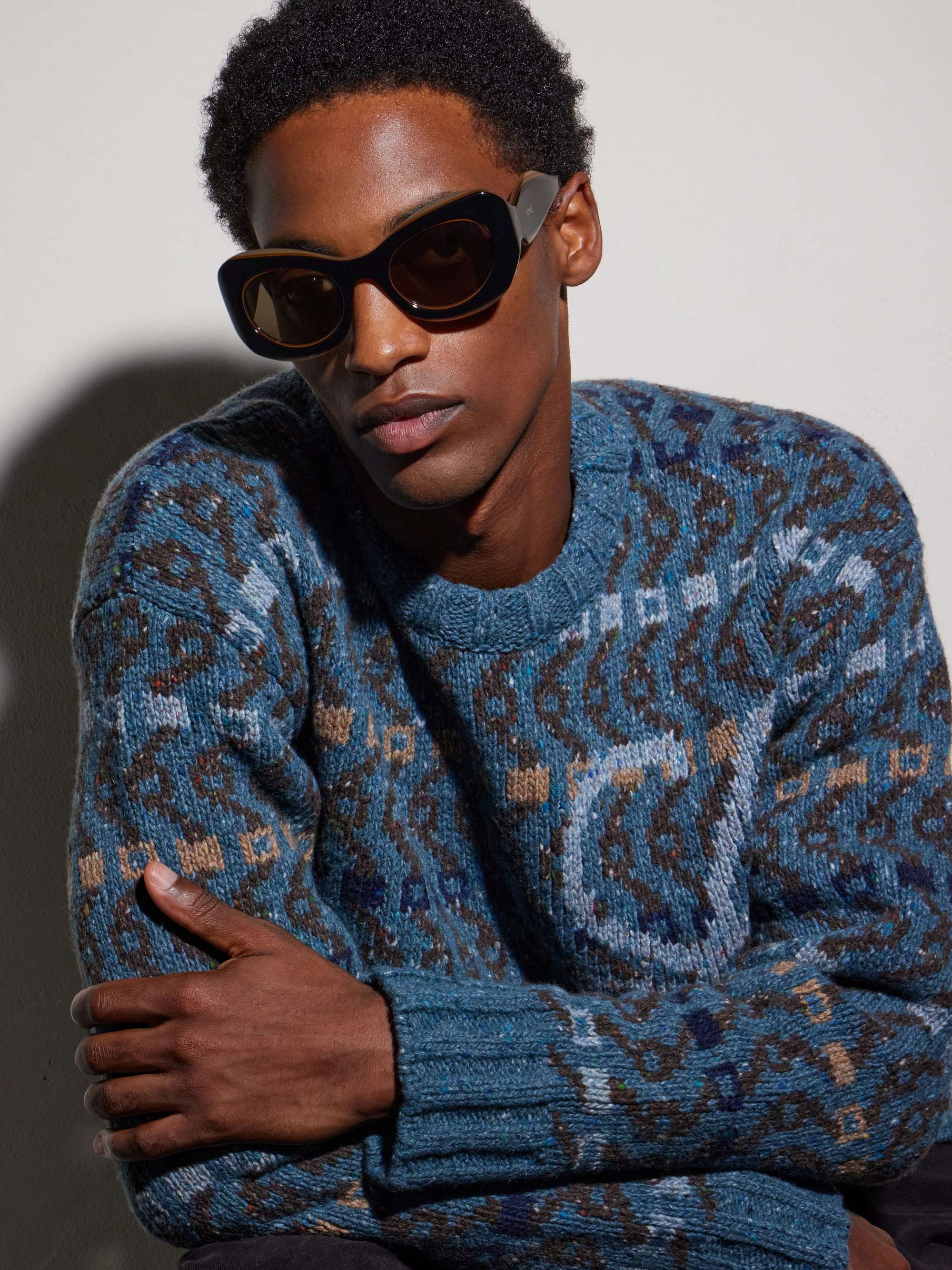 LOEWE EYEWEAR + Paula's Ibiza Signature Black Butterfly Acetate