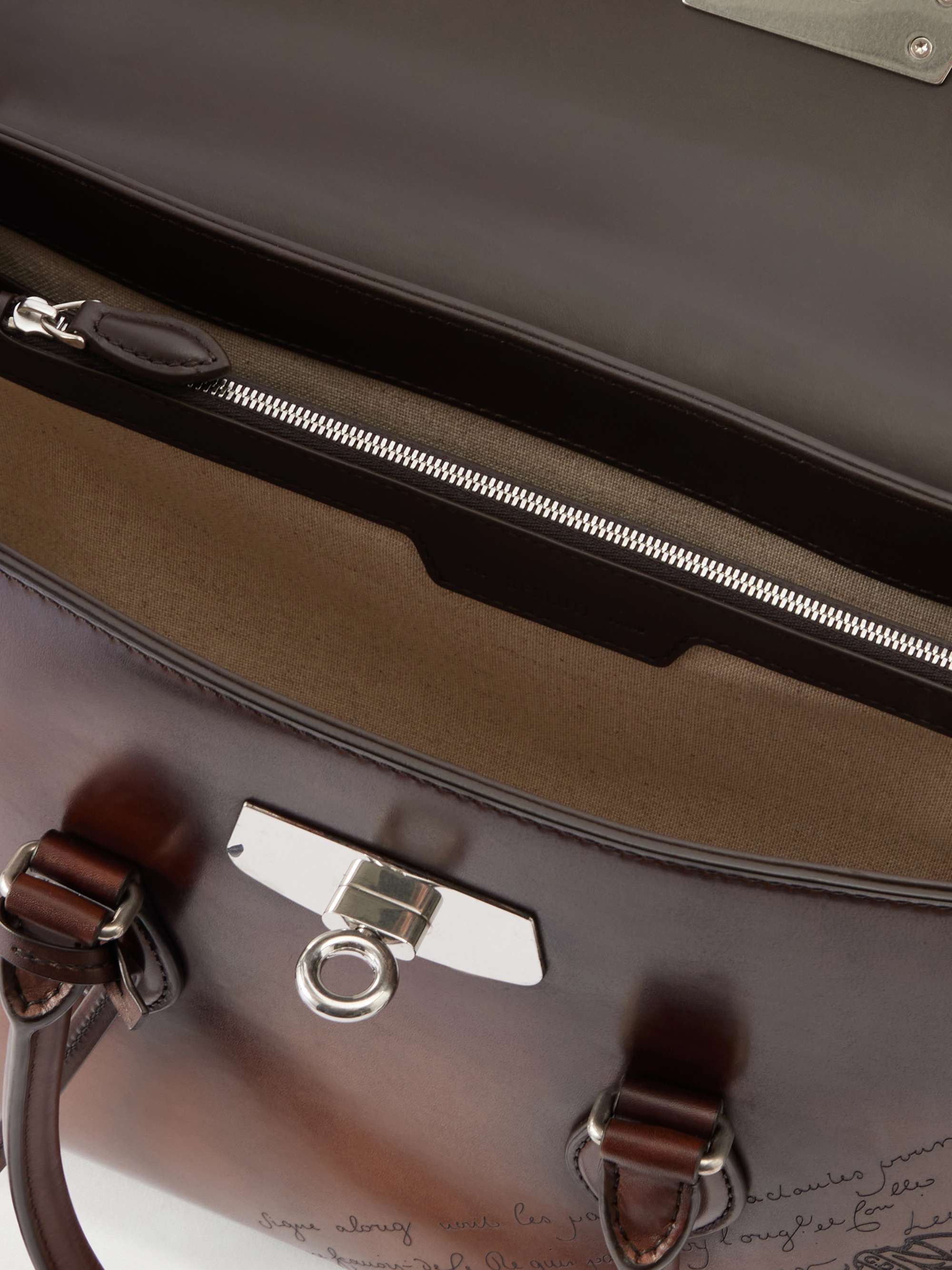 BERLUTI E'Mio Venezia Leather Briefcase for Men | MR PORTER