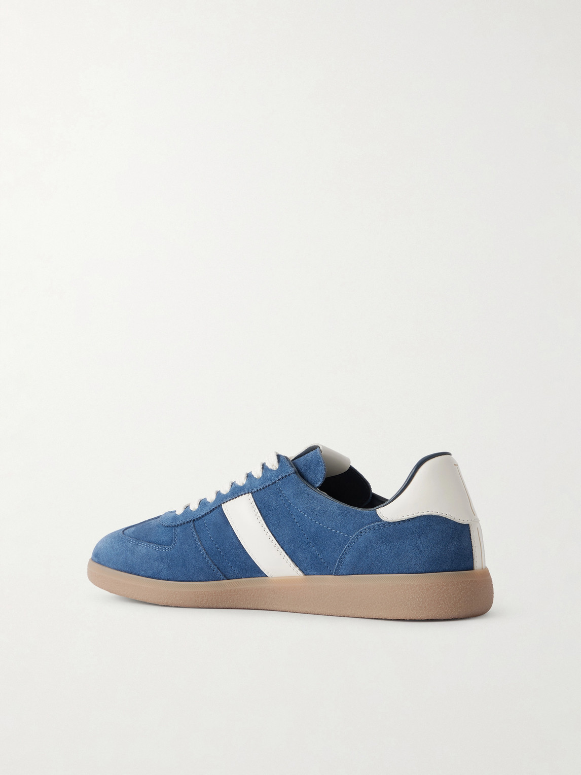 Tom Ford Archer Leather-Trimmed Suede Sneakers - Men | Thumbnail 4 Tom Ford Archer Leather-Trimmed Suede Sneakers - Men | Thumbnail 4
