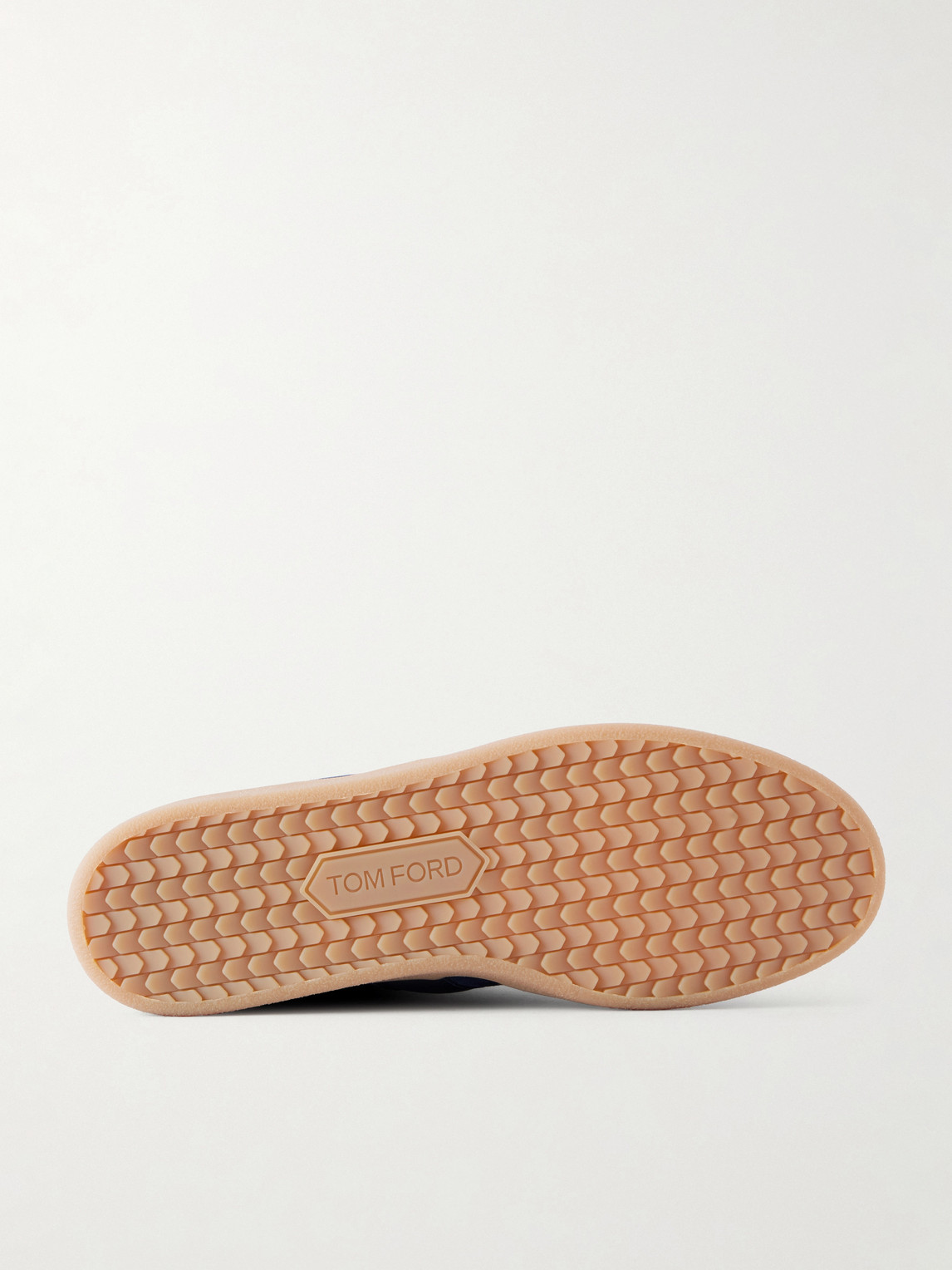 Tom Ford Leather-Trimmed Suede Sneakers - Men | Thumbnail 3 Tom Ford Leather-Trimmed Suede Sneakers - Men | Thumbnail 3
