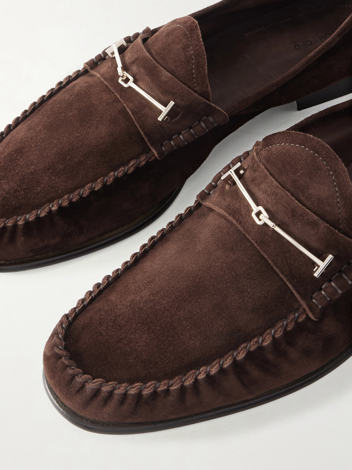 Tom Ford Ripley Embellished Suede Loafers - Men | Thumbnail 5 Tom Ford Ripley Embellished Suede Loafers - Men | Thumbnail 5