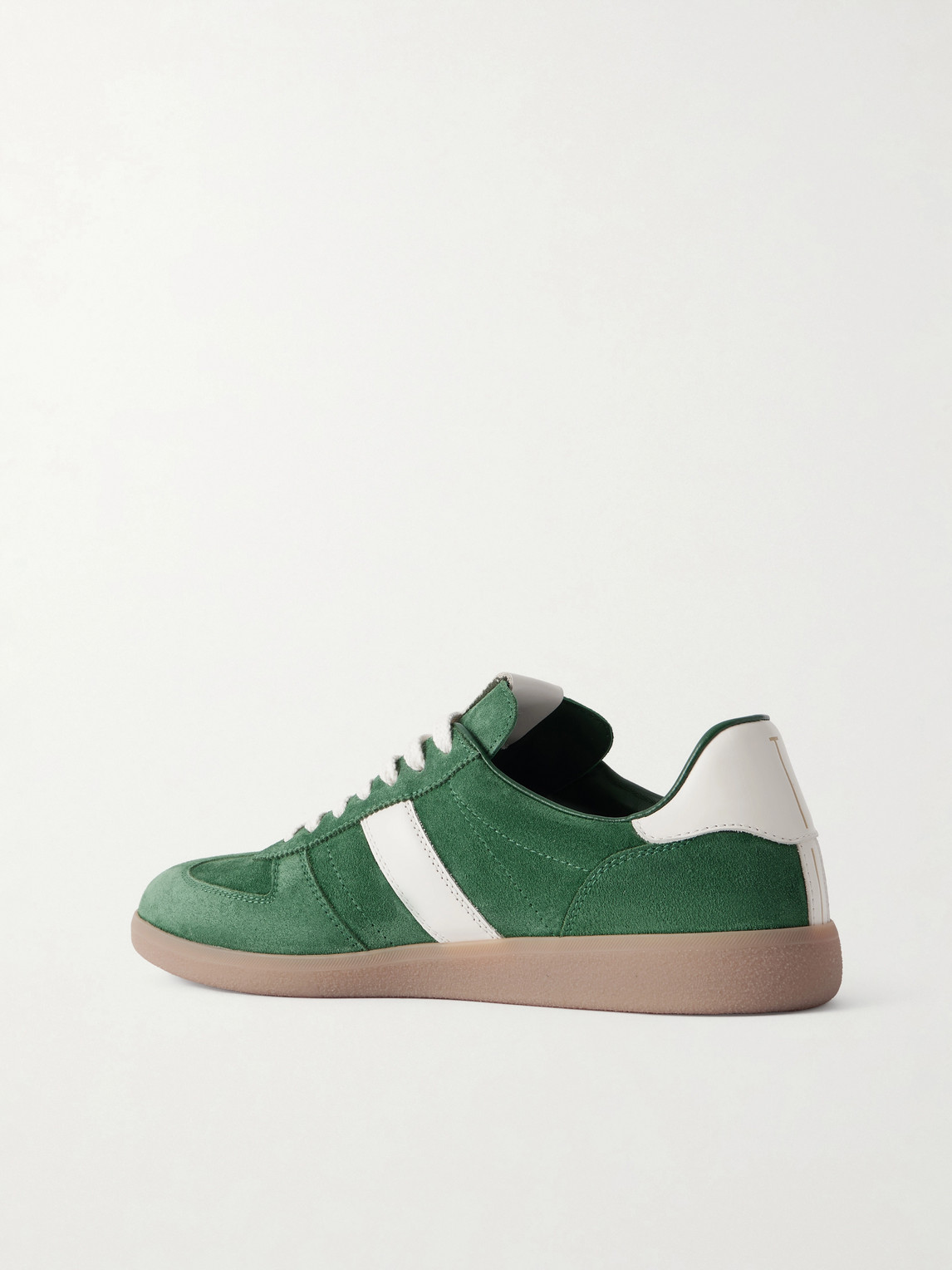 Tom Ford Archer Leather-Trimmed Suede Sneakers - Men | Thumbnail 4 Tom Ford Archer Leather-Trimmed Suede Sneakers - Men | Thumbnail 4