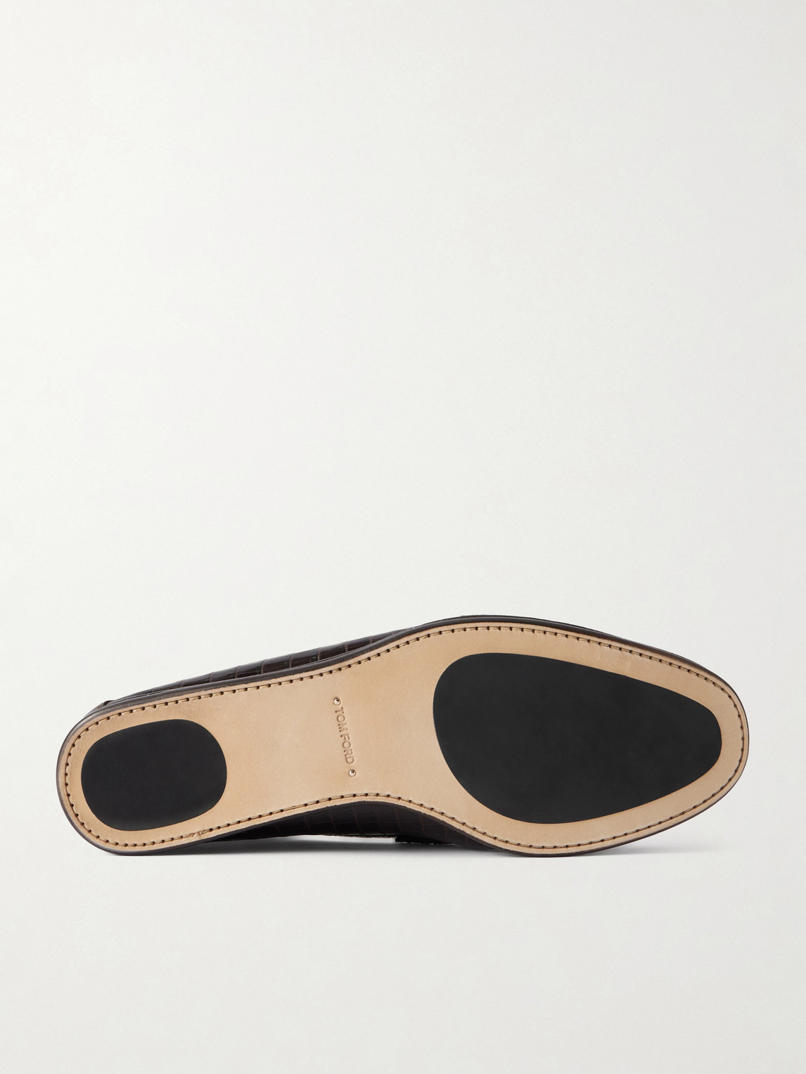 Sebastian Croc-Effect Loafers