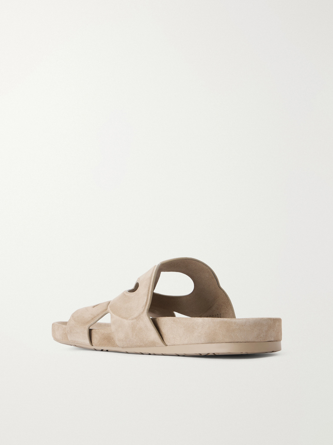  Loewe - Paula's Ibiza Ease Monogram Suede Slides - Men - Neutrals - Eu 40 