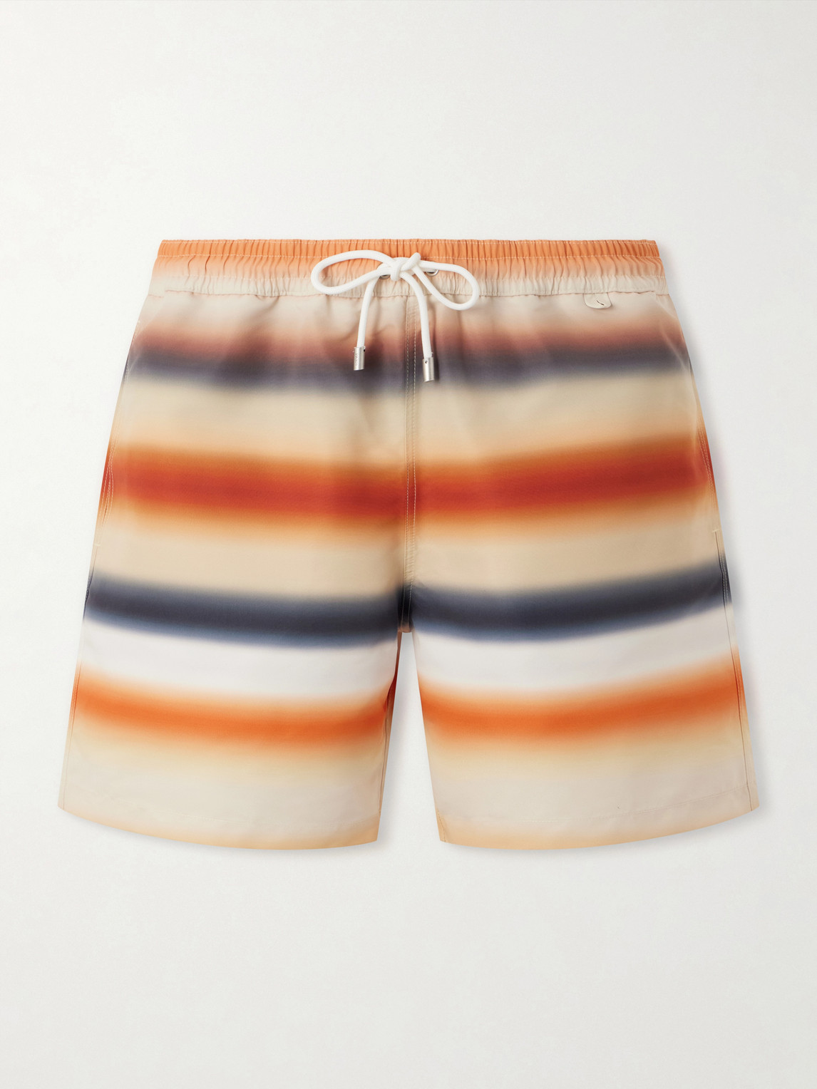 Loewe Paula's Ibiza Straight-eg Mid-ength Striped Swim Shorts - Men