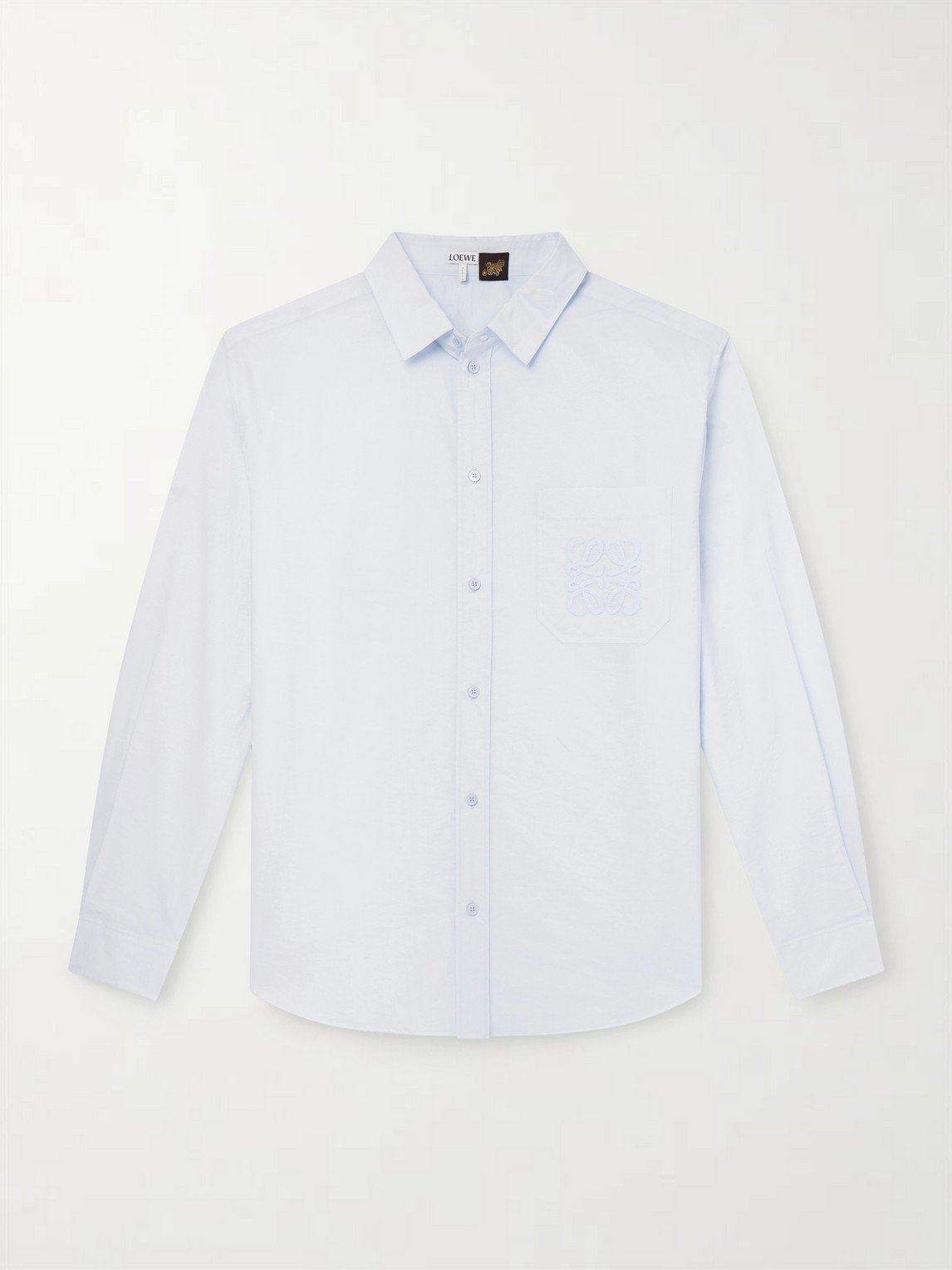 Loewe Paula's Ibiza Logo-Embroidered Cotton-Blend Shirt EU 38