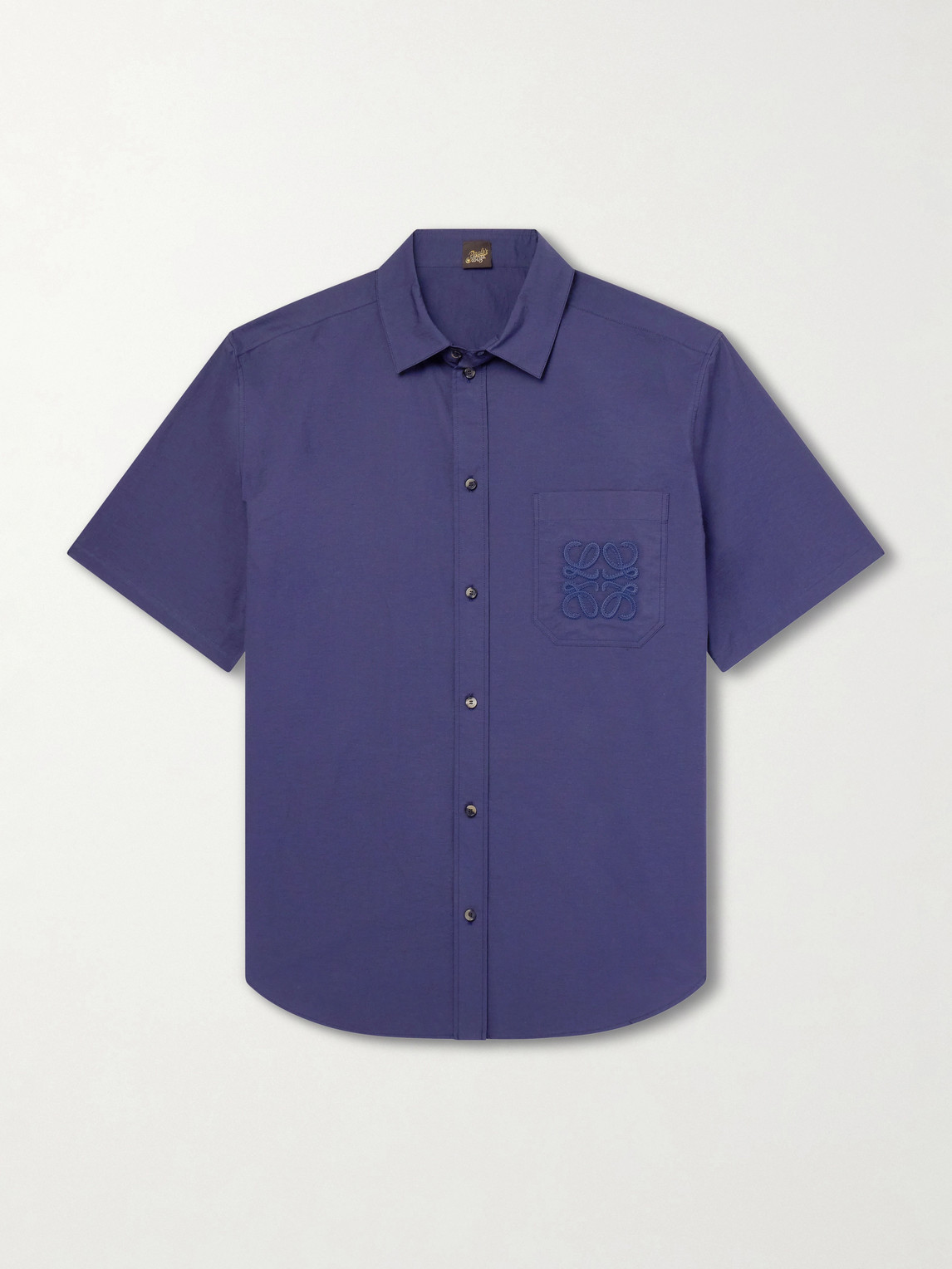 Loewe Paula's Ibiza Logo-Embroidered Cotton-Blend Shirt EU 40
