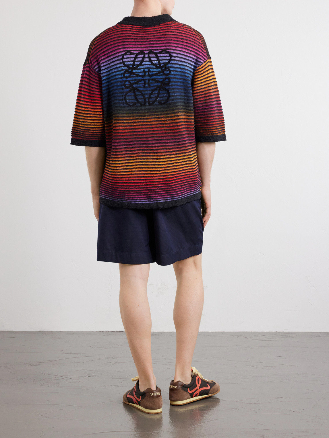  Loewe - Paula's Ibiza Knitted Cotton-blend Shirt - Men - Multi - Xs 