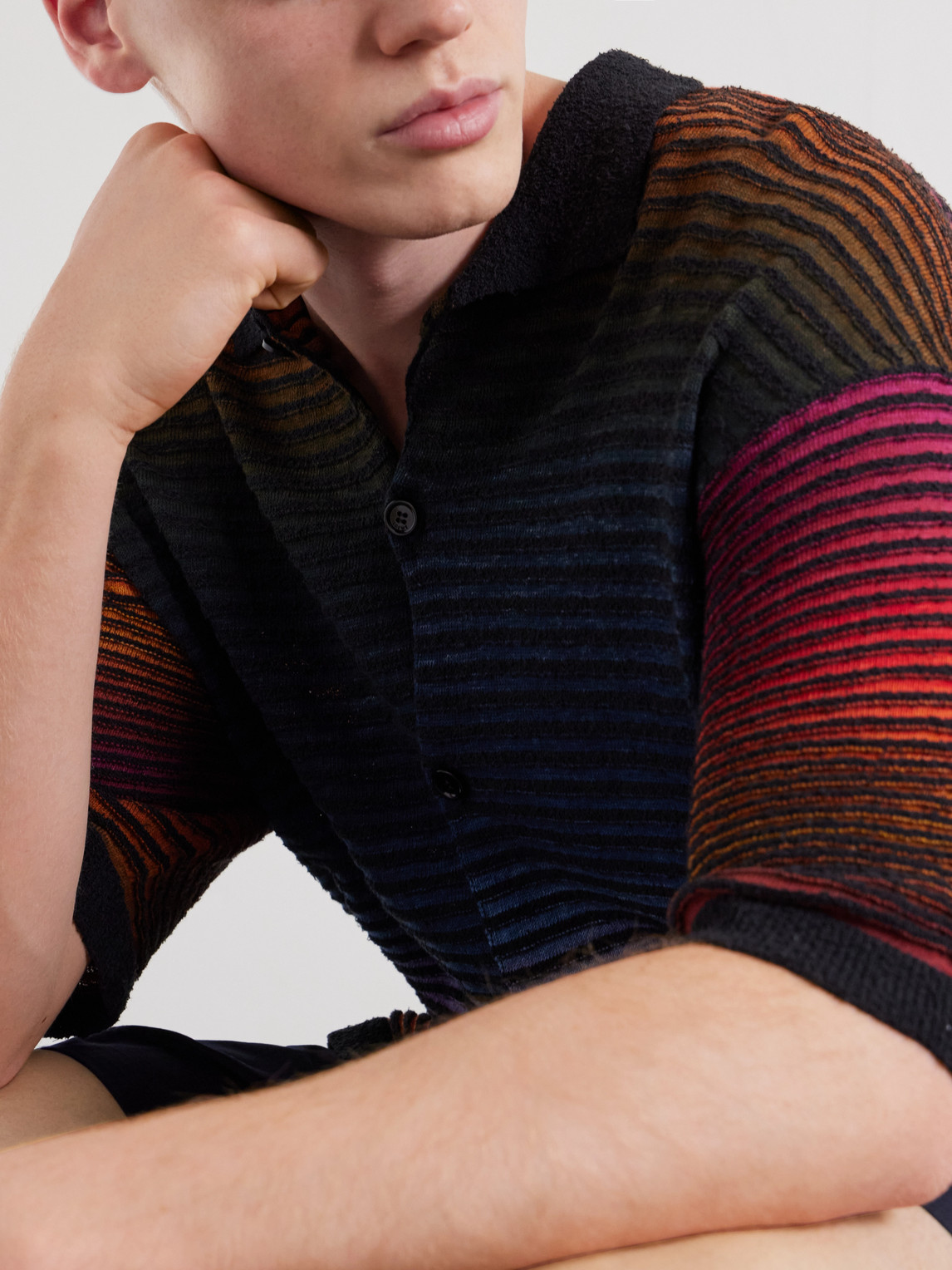 Paula'S Ibiza Knitted Cotton-Blend Shirt