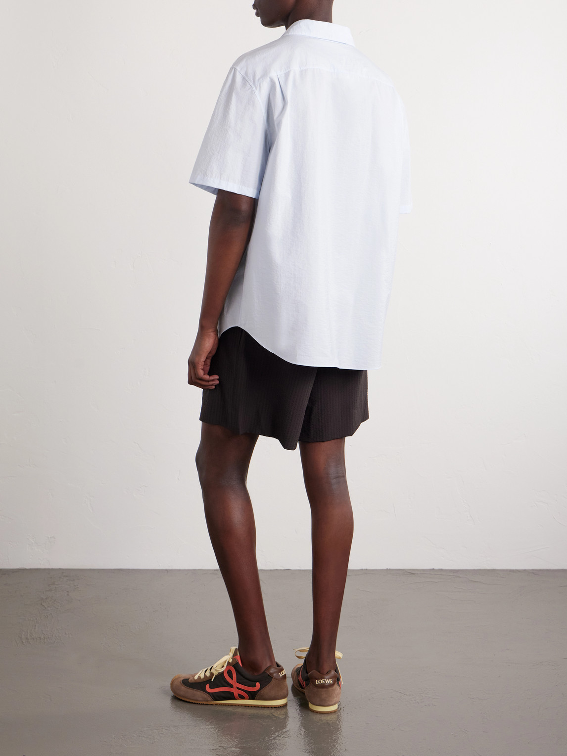 Paula'S Ibiza Logo-Embroidered Cotton-Blend Shirt