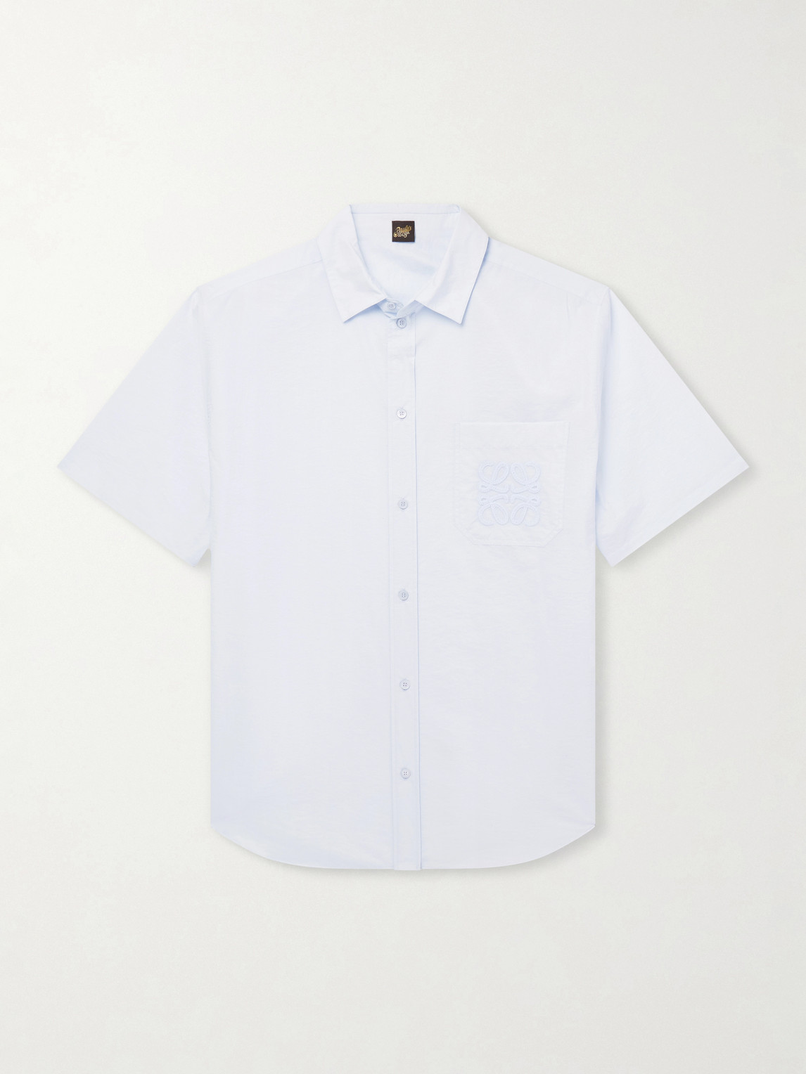Loewe Paula's Ibiza Logo-Embroidered Cotton-Blend Shirt EU 40