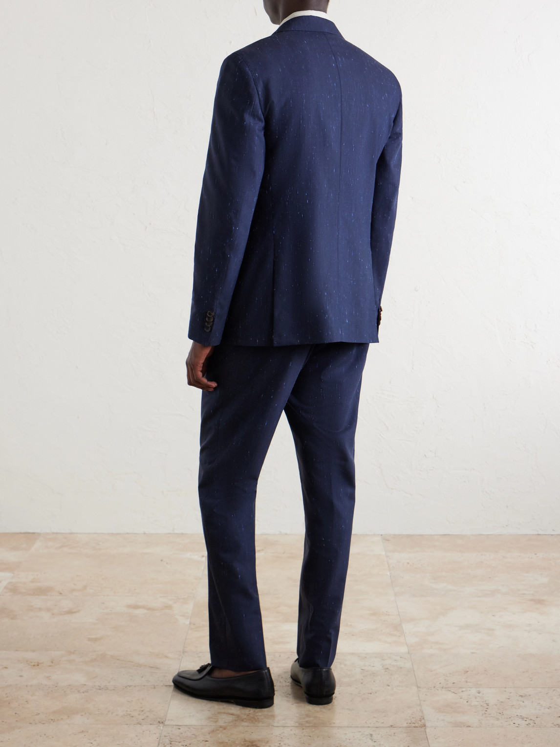 Mr P. - Wool And Silk-Blend Dupioni Suit Jacket