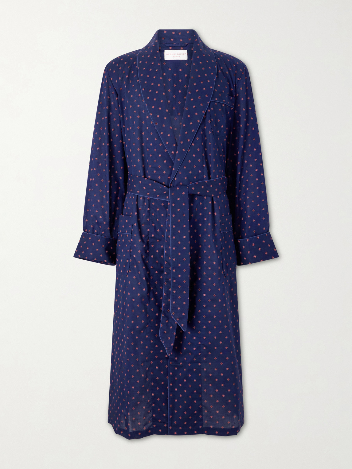 Derek Rose Nelson 109 Printed Cotton Robe - Men