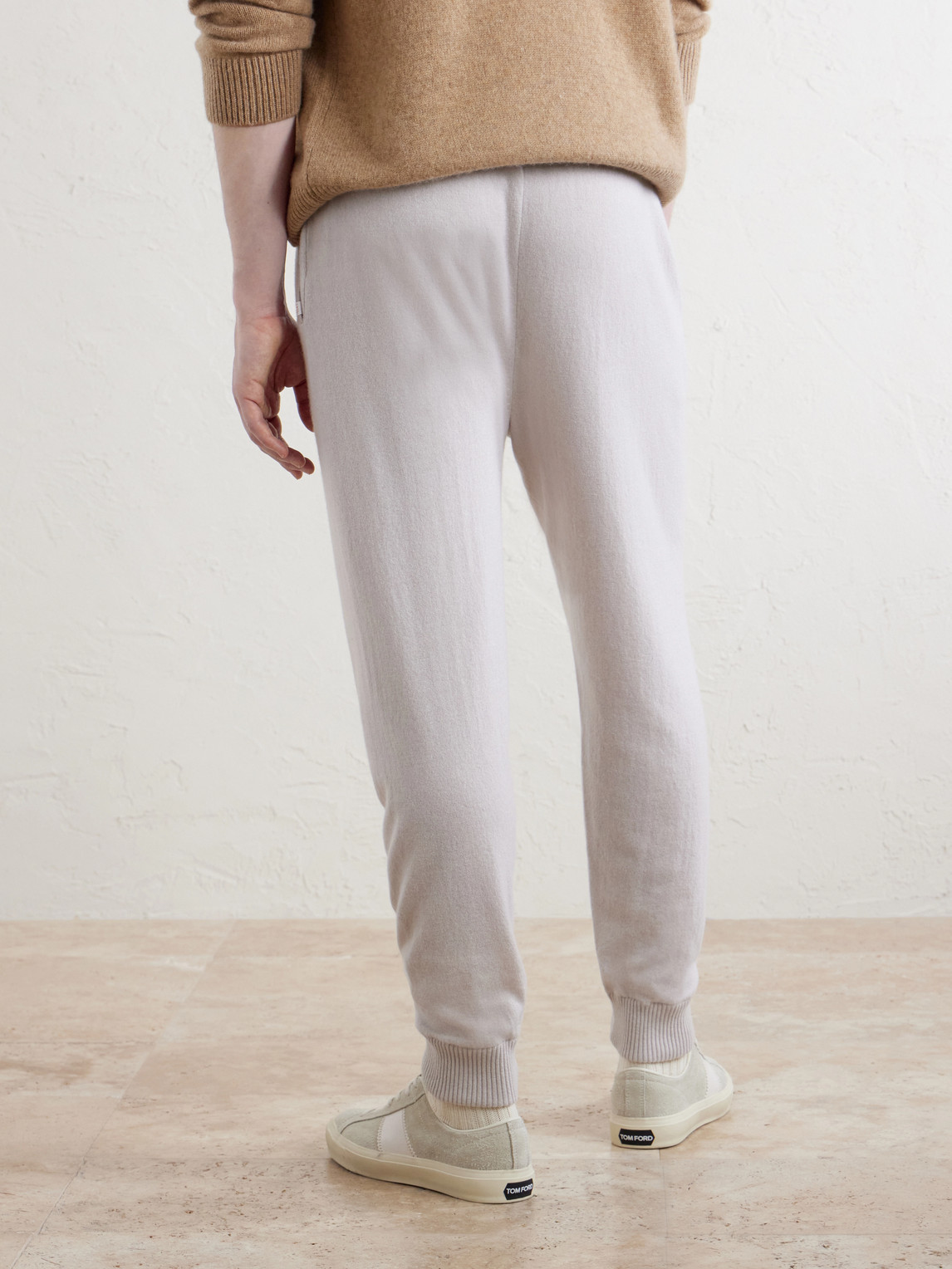  Derek Rose - Finley Cashmere Drawstring Sweatpants - Men - Neutrals - S 