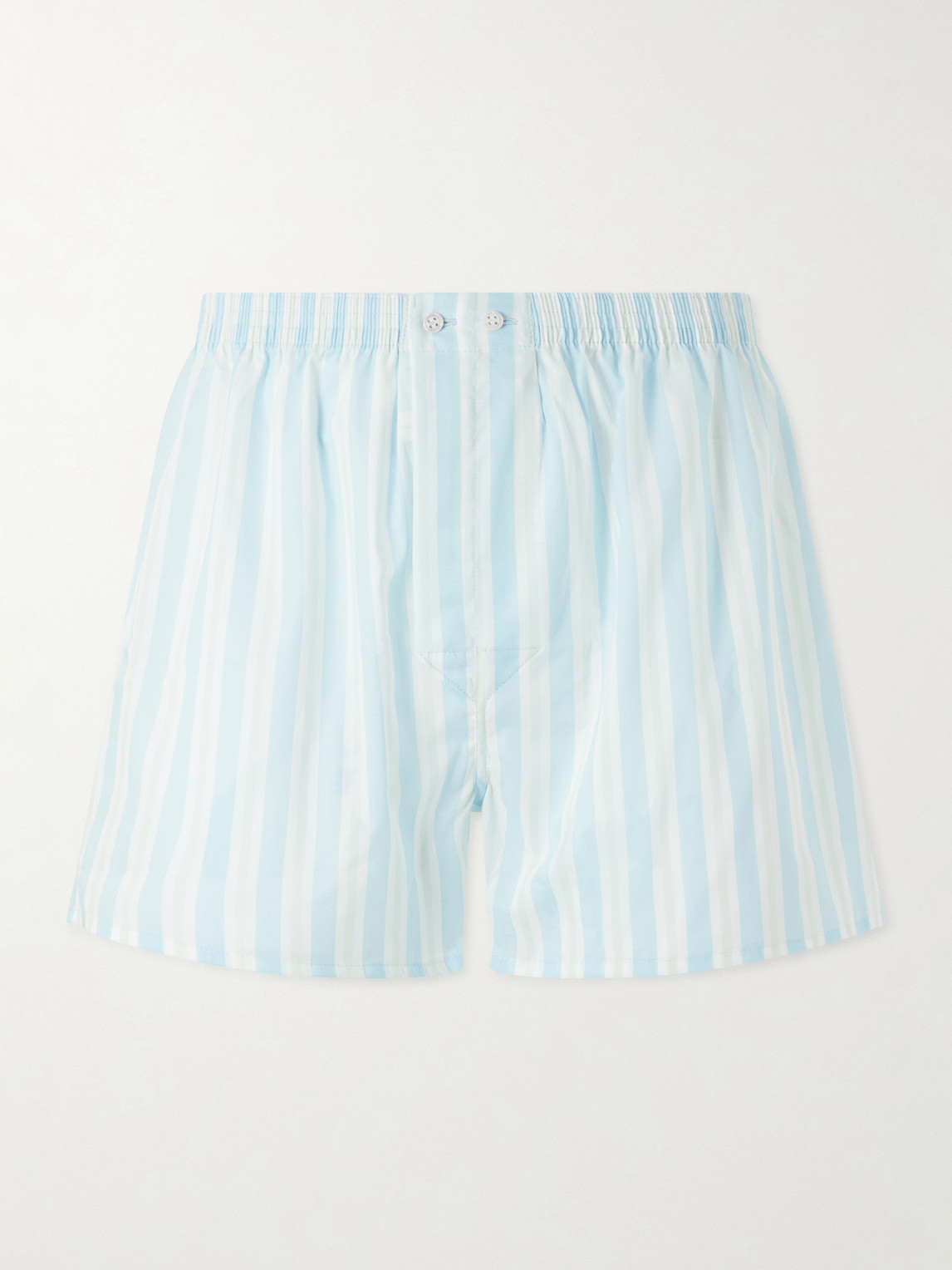 Derek Rose Amalfi 22 Striped Cotton Boxer Shorts - Men