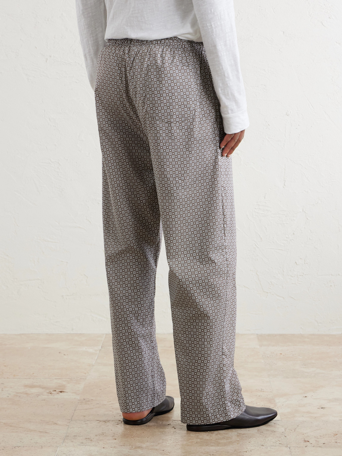Ledbury 96 Printed Cotton-Poplin Pyjama Trousers