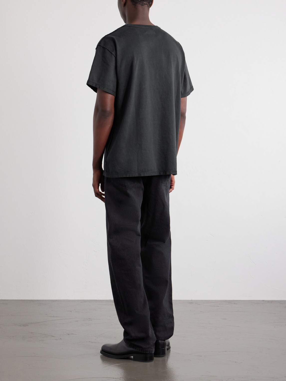 Inside Out Heavyweight Cotton-Jersey T-Shirt