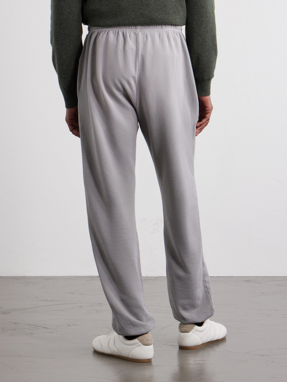Heavyweight Structured-Fleece Cotton-Jersey Drawstring Sweatpants