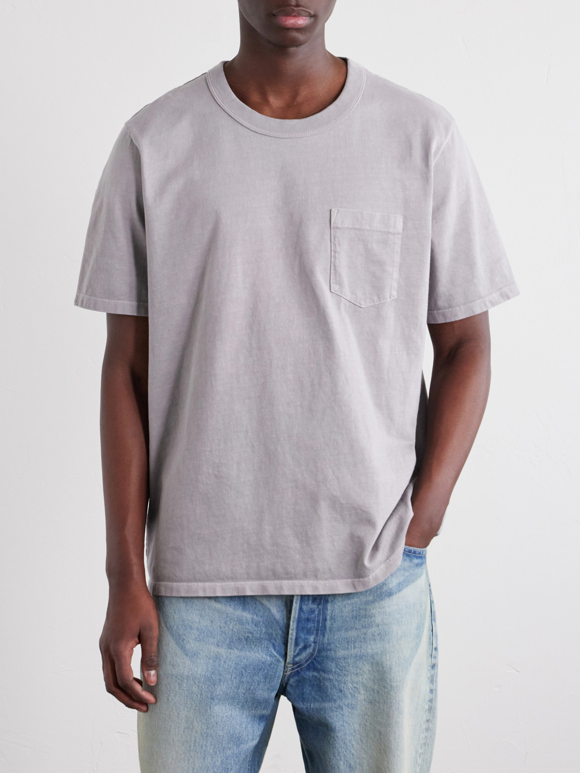Heavyweight Structured Cotton-Jersey T-Shirt