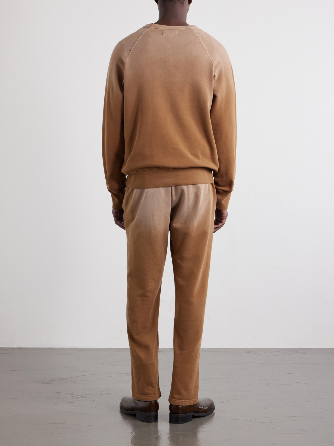Heavyweight Structured-Fleece Cotton-Jersey Raglan Sweatshirt