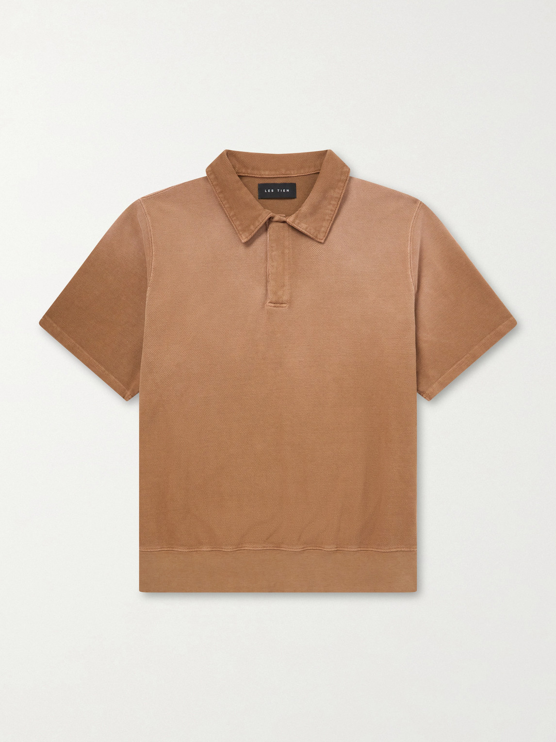 Les Tien Banded Cotton-Piqué Tennis-Polo - Men | Thumbnail 6 Les Tien Banded Cotton-Piqué Tennis-Polo - Men | Thumbnail 6
