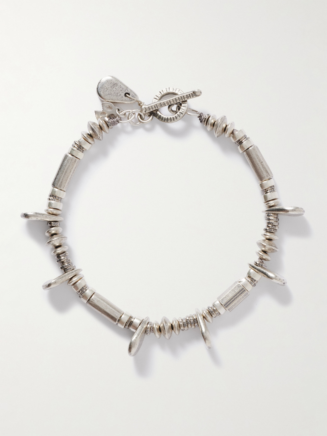 Peyote Bird Platero Sterling Silver Multi-stone Beaded Bracelet