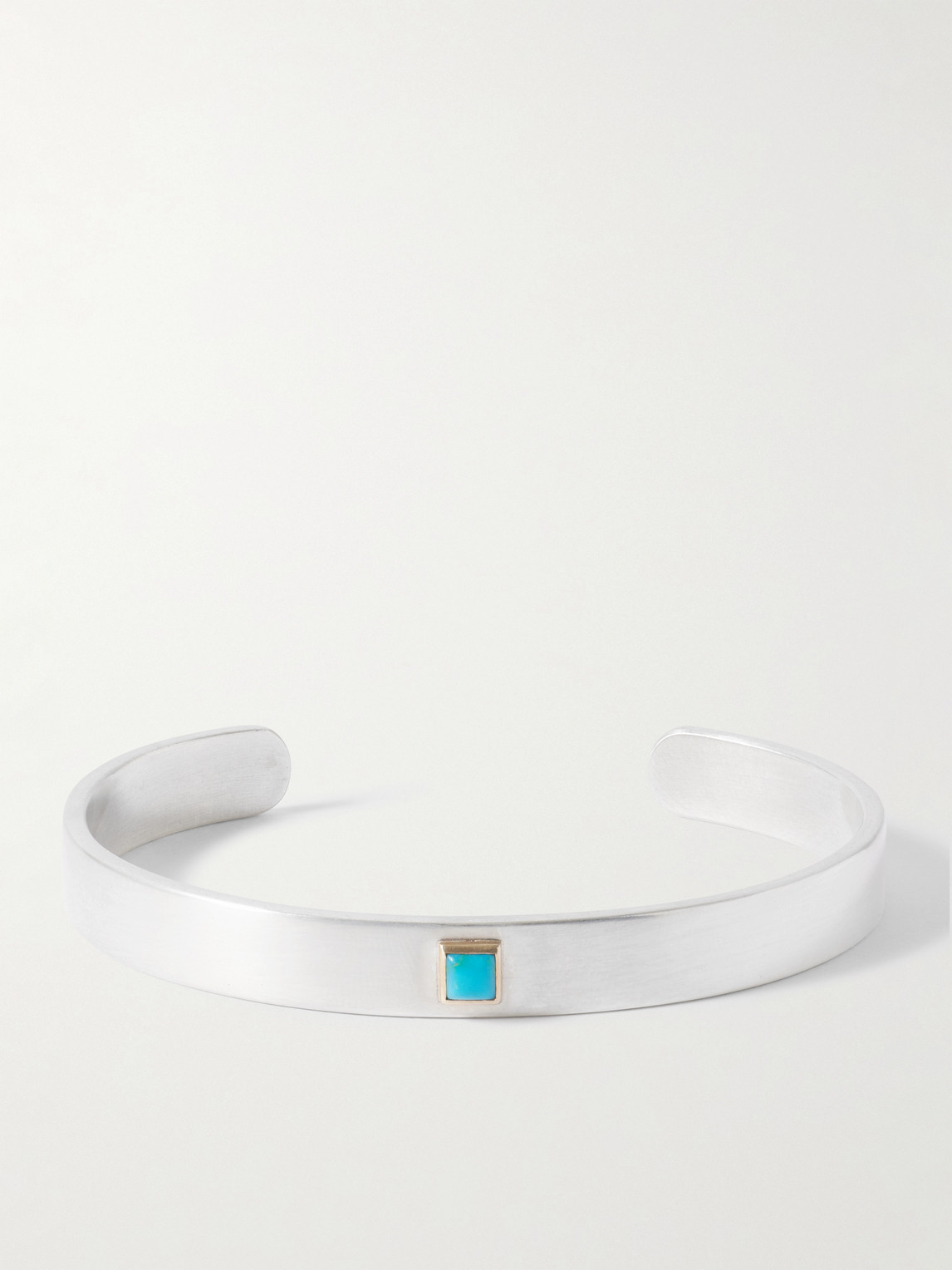 Peyote Bird Azul Sterling Silver, 14-karat Gold And Turquoise Cuff