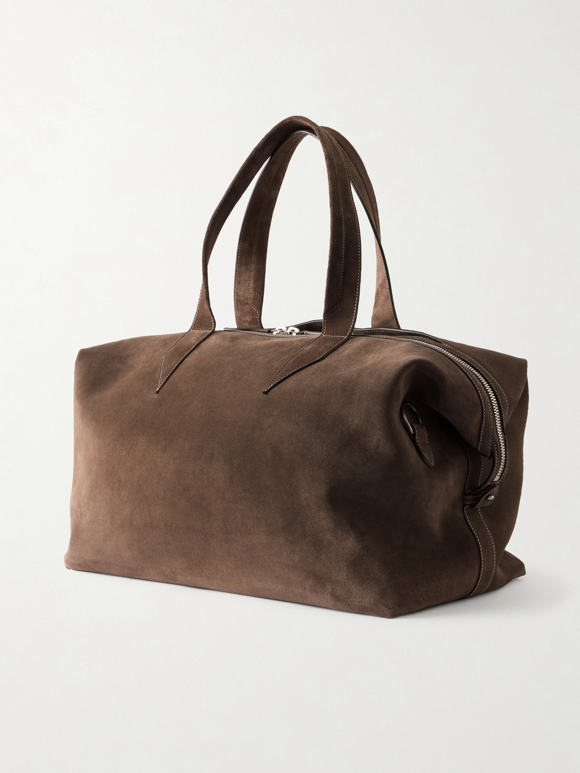  Métier - Nomad Suede Weekend Bag - Men - Brown 