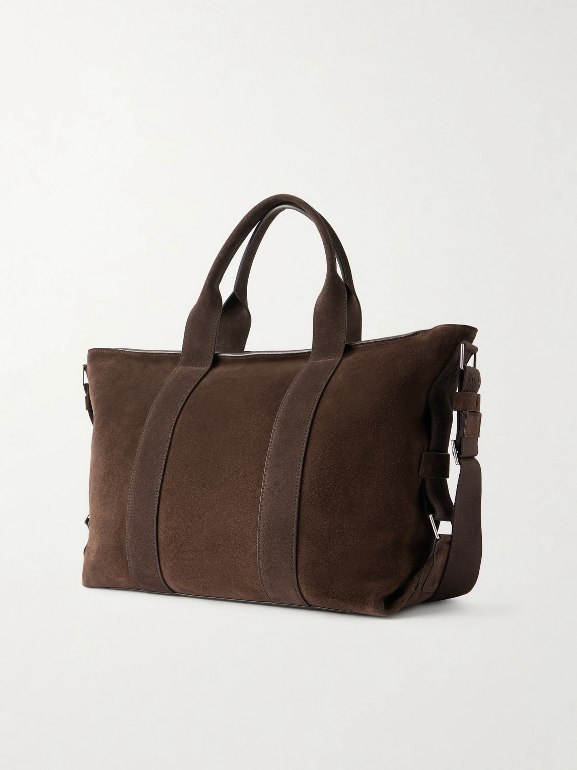  Métier - Racer Suede Tote Bag - Men - Brown 