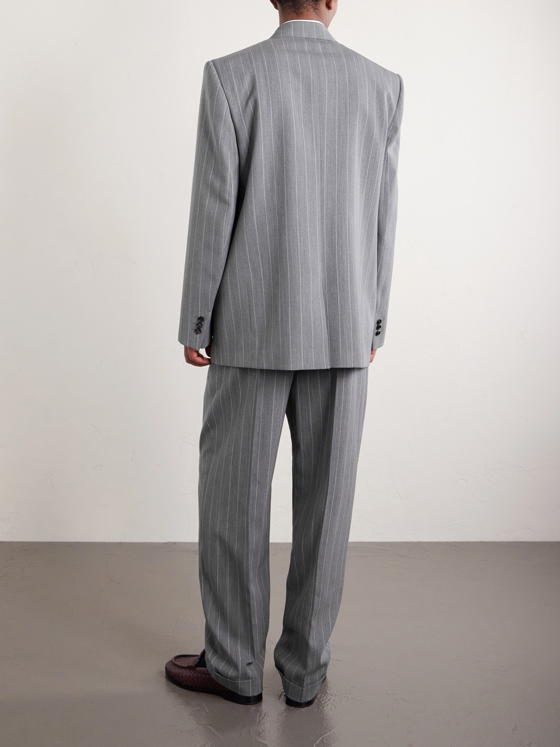 Pinstriped Blazer