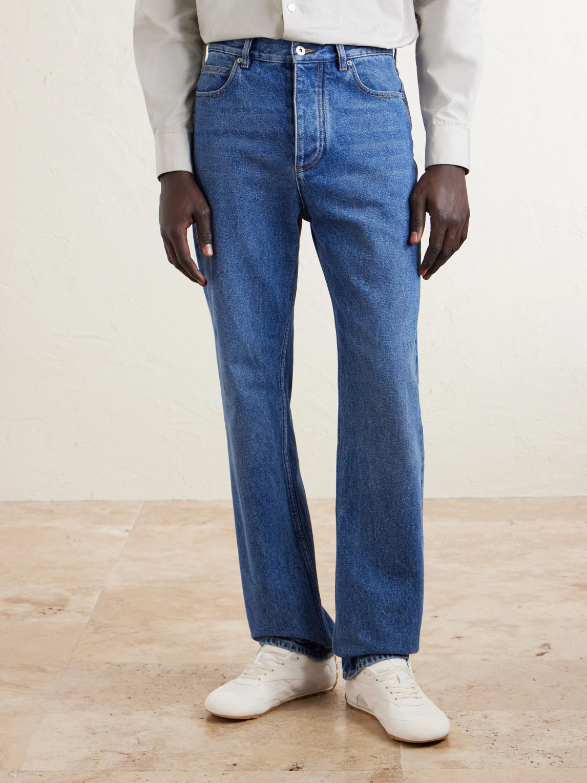 Straight-Leg Organic Jeans
