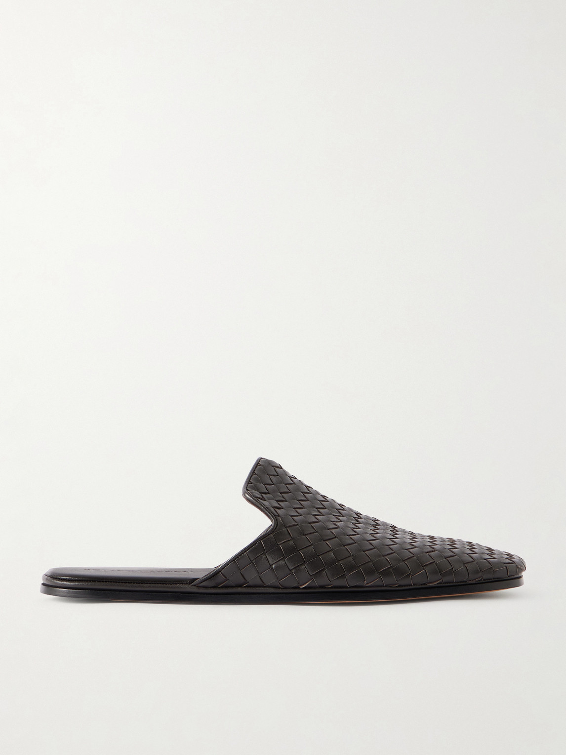 Bottega Veneta Bottega Veneta - Intrecciato Leather Slippers - Men - Brown - EU 41 aus 100% Leather in Brown