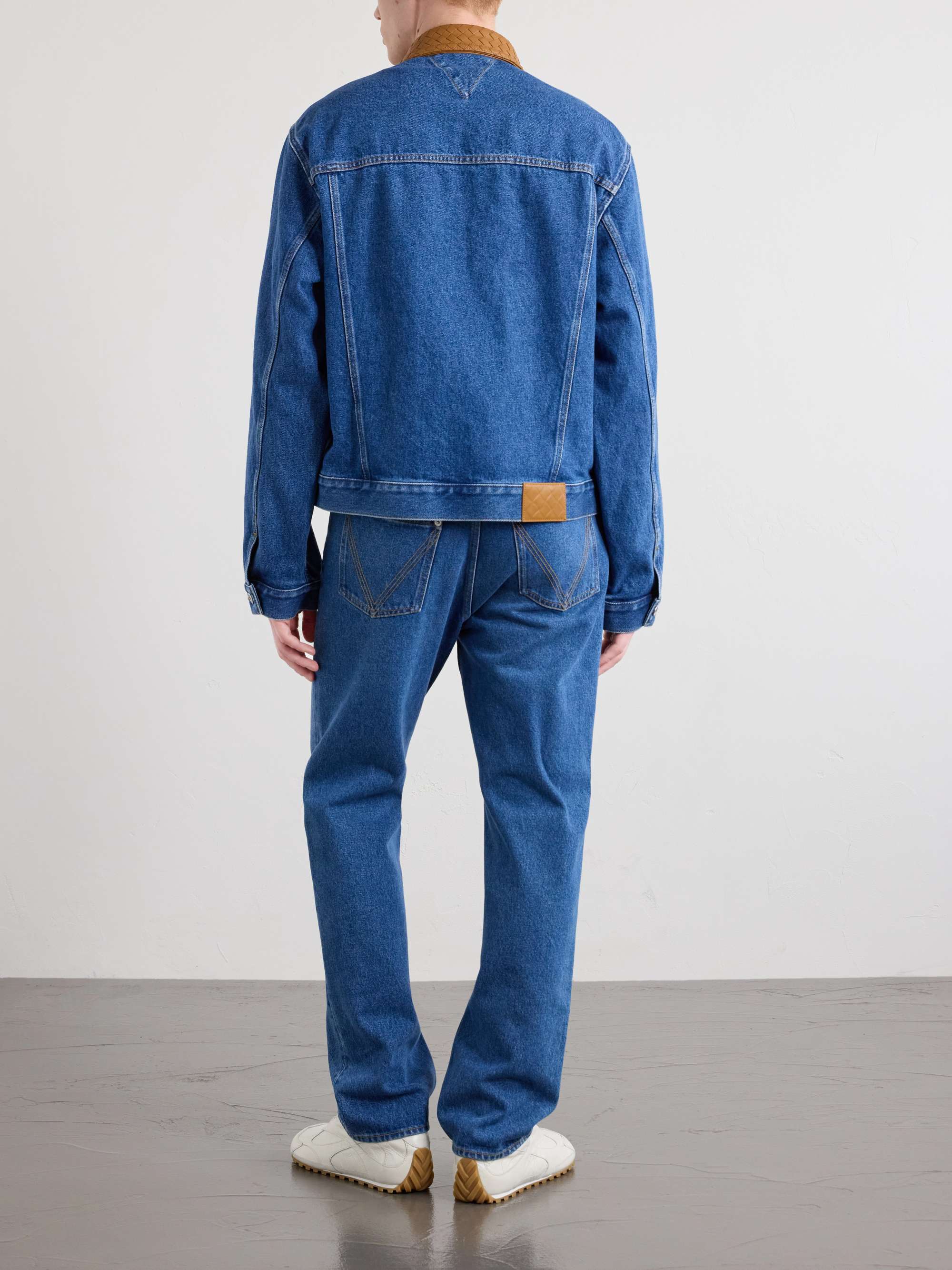 BOTTEGA VENETA Panelled Denim Jacket for Men | MR PORTER
