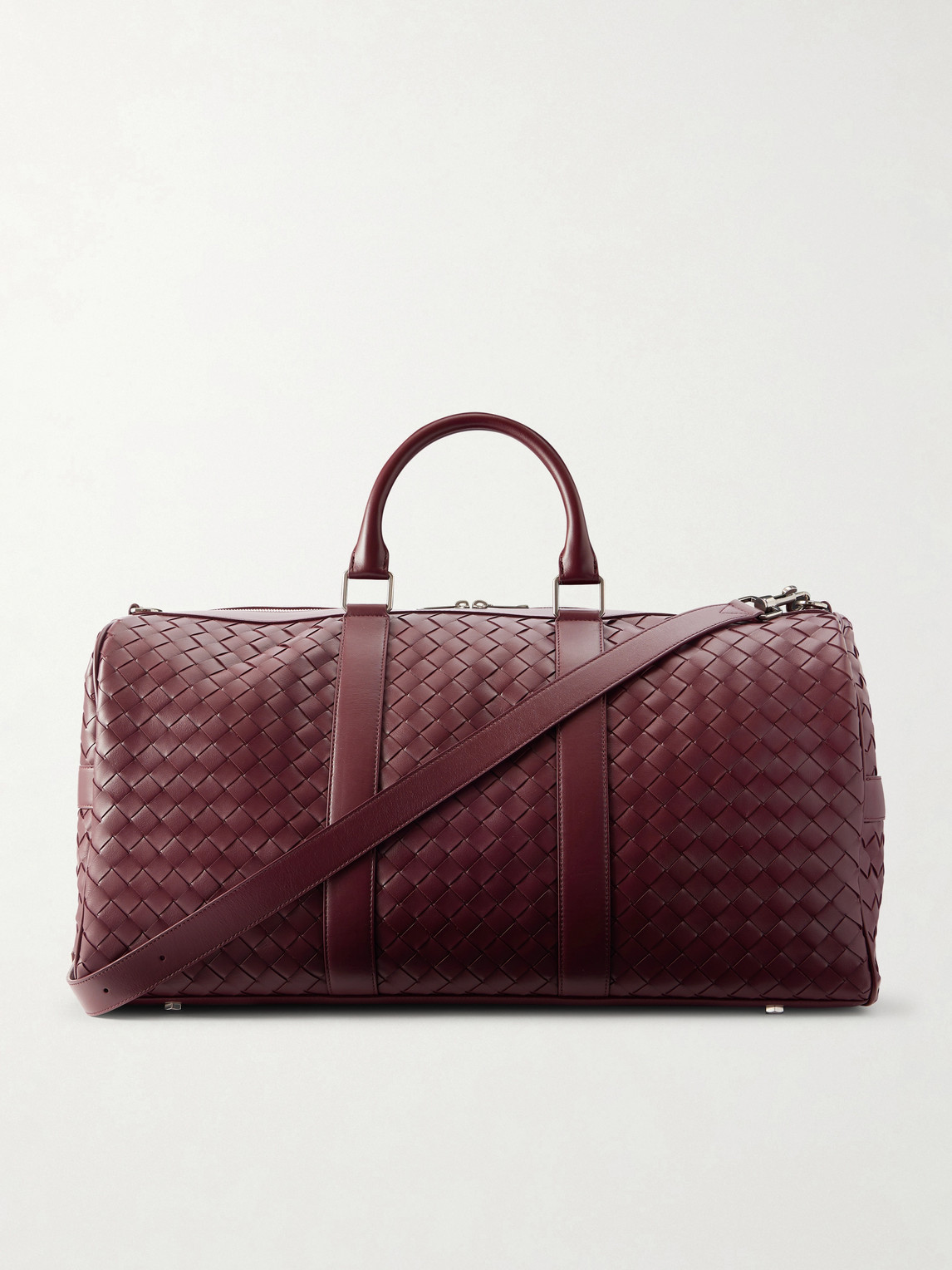 Bottega Veneta Intrecciato Leather Duffle Bag - Men